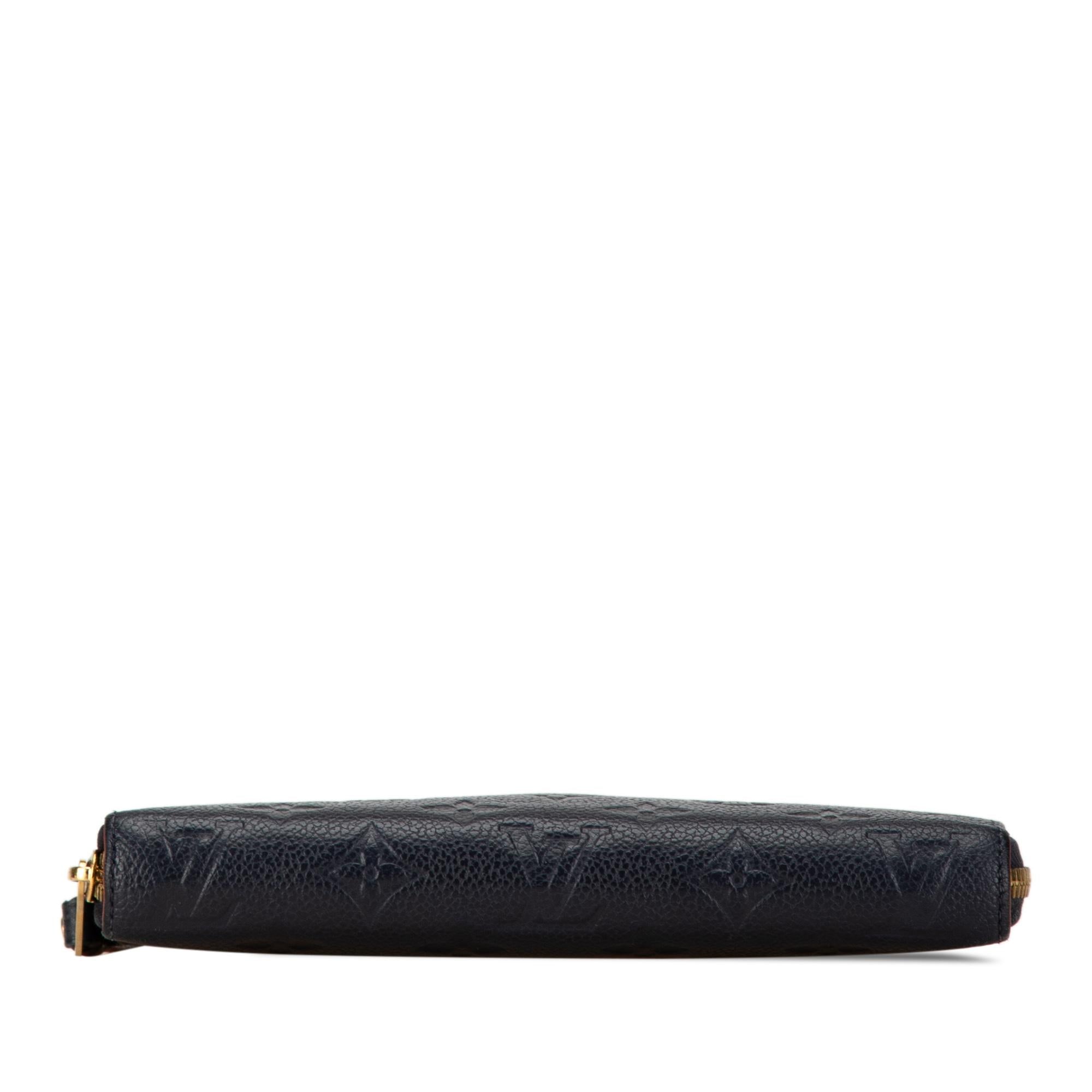 Louis Vuitton Monogram Empreinte Zippy Long Wallet