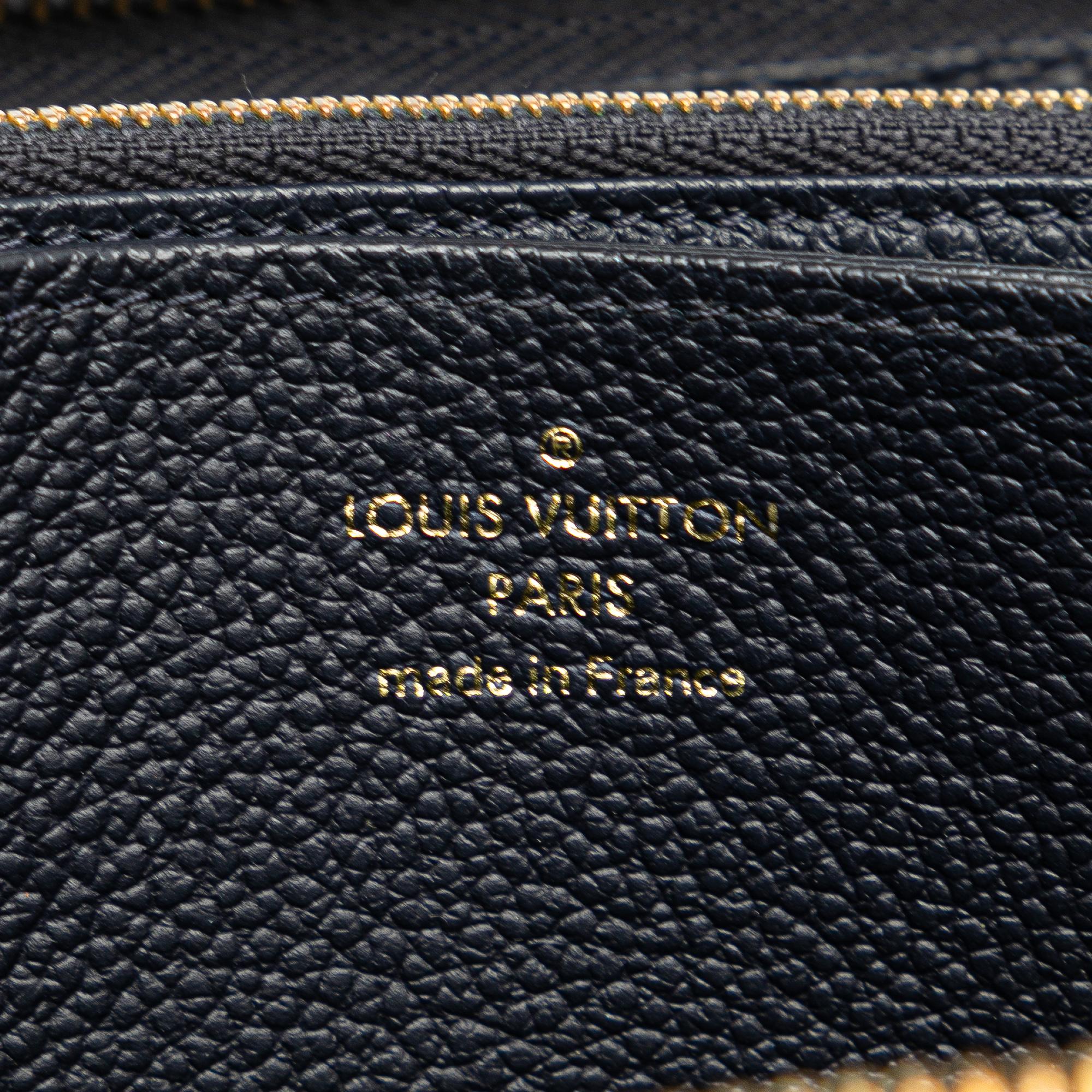 Louis Vuitton Monogram Empreinte Zippy Long Wallet
