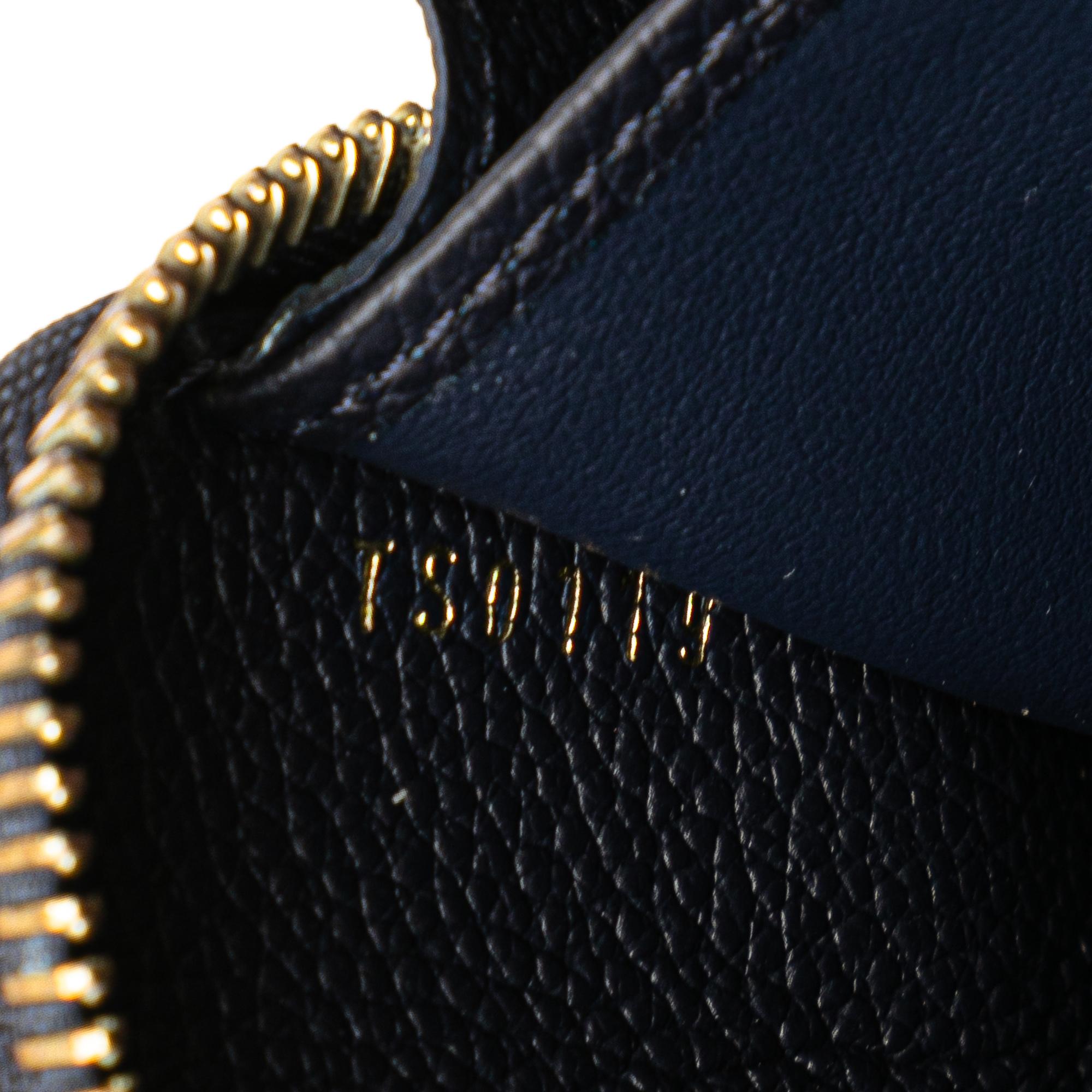 Louis Vuitton Monogram Empreinte Zippy Long Wallet