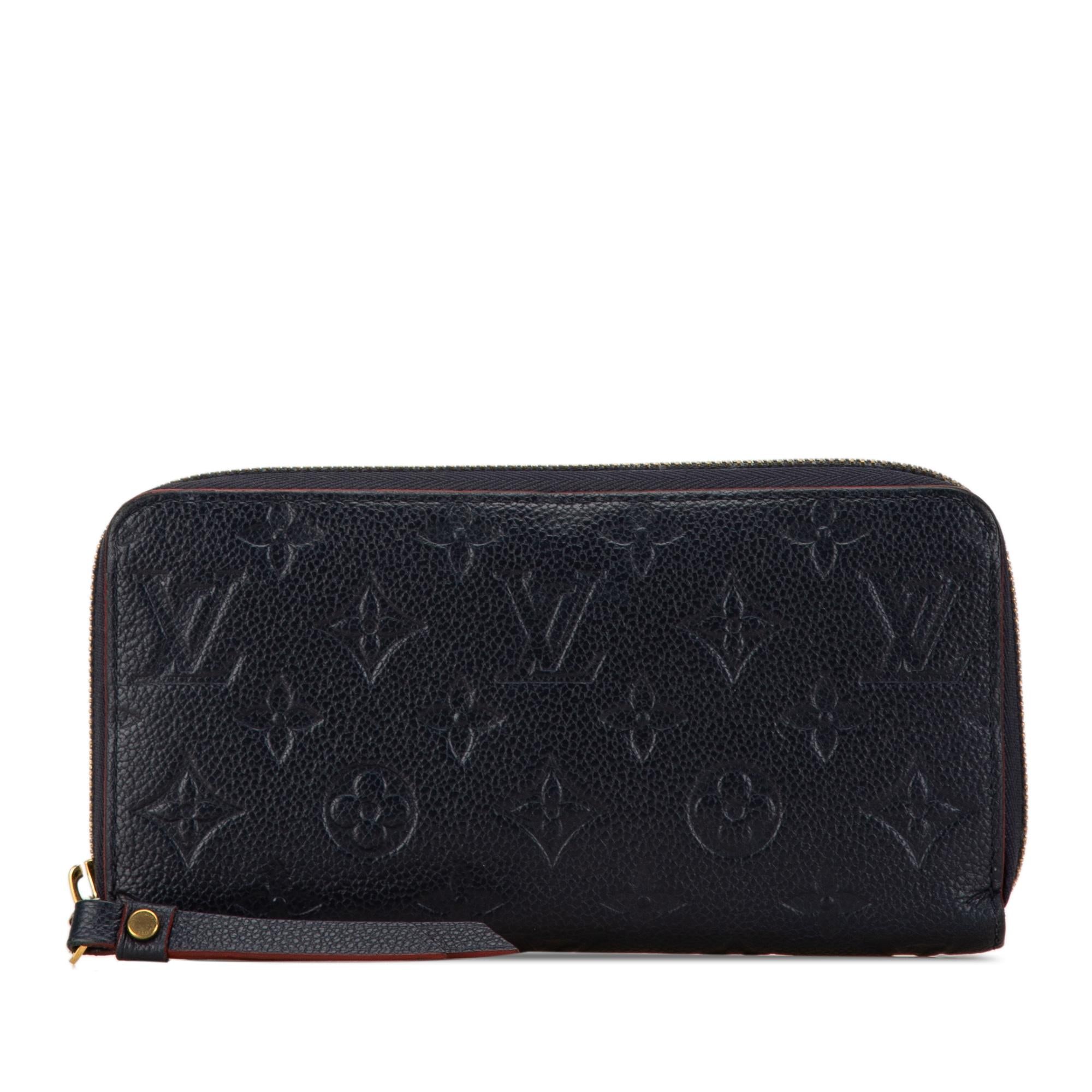 Louis Vuitton Monogram Empreinte Zippy Long Wallet