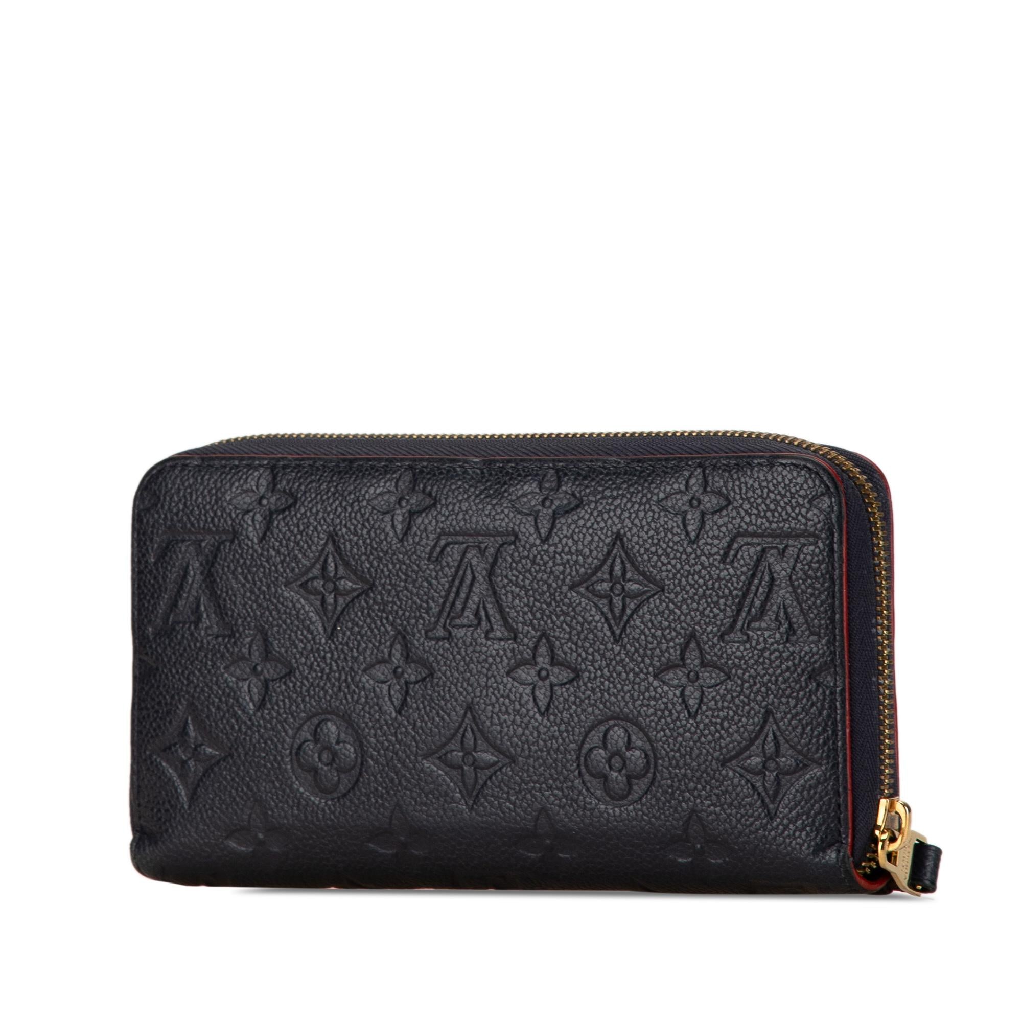 Louis Vuitton Monogram Empreinte Zippy Long Wallet