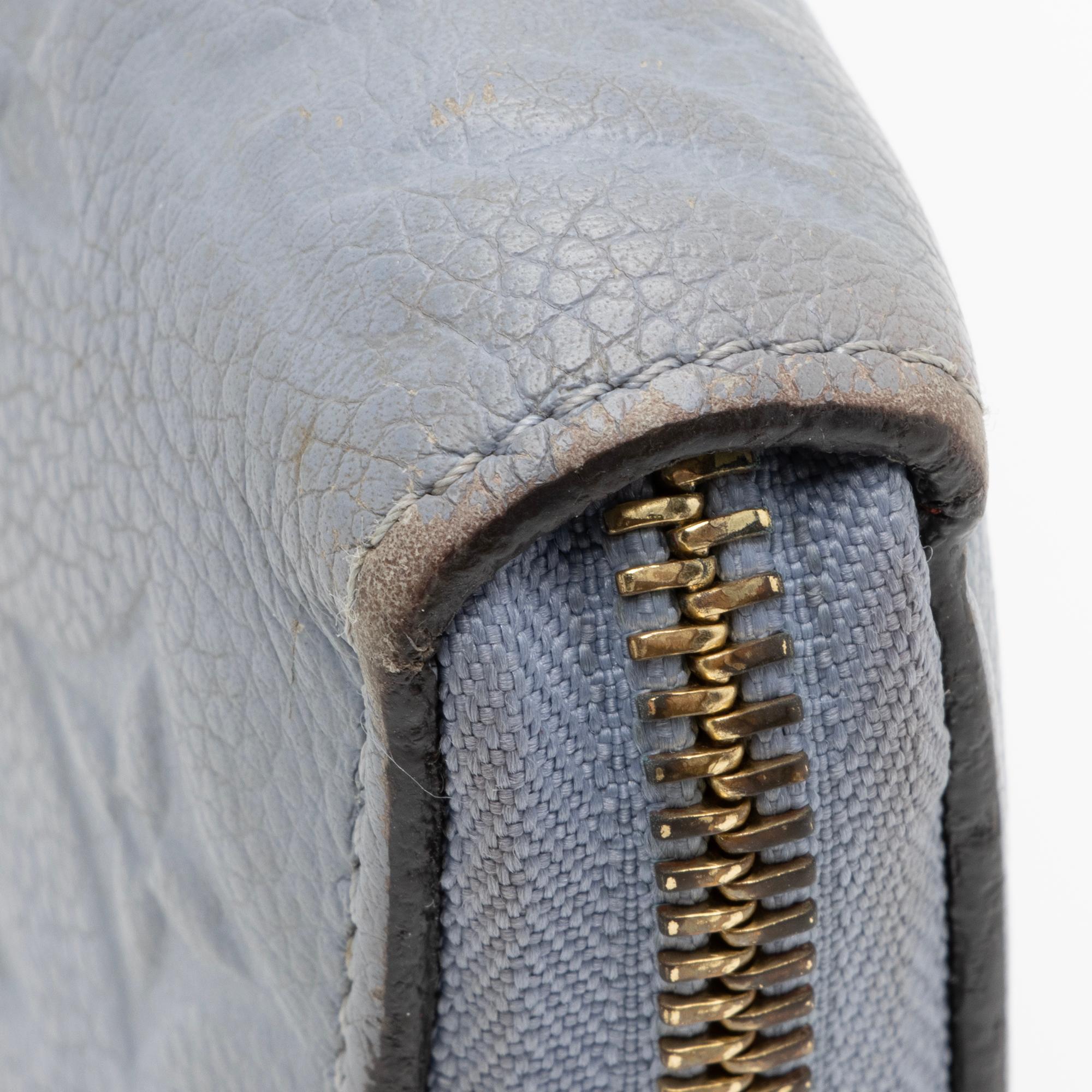 Louis Vuitton Monogram Empreinte Zippy Wallet (SHF-23849)