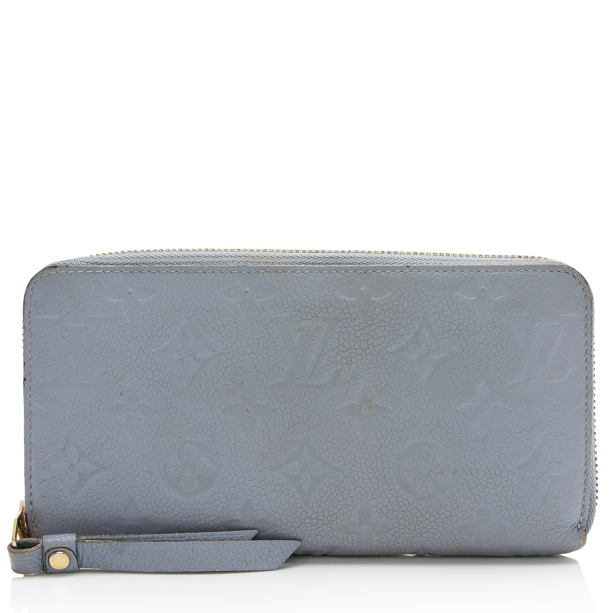 Louis Vuitton Monogram Empreinte Zippy Wallet (SHF-23849)