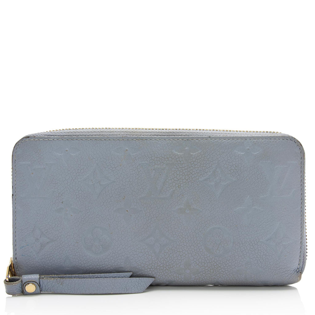 Louis Vuitton LV Monogram Empreinte Leather Pouch - Blue Wallets,  Accessories - LOU750158