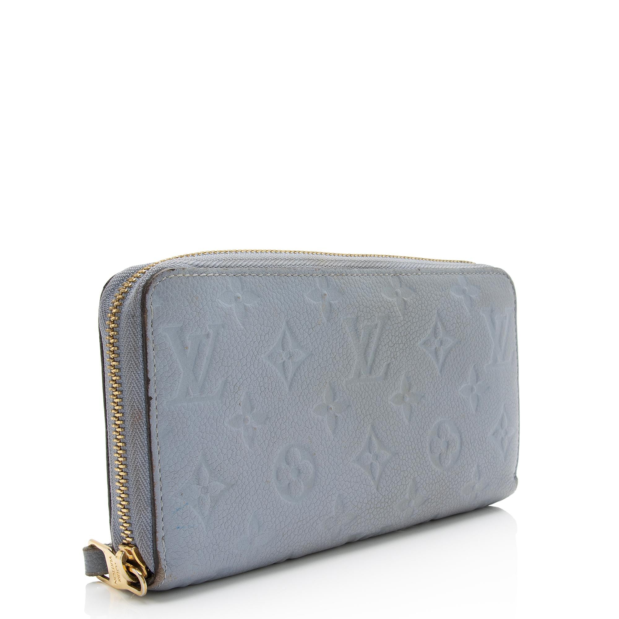 Louis Vuitton Monogram Empreinte Zippy Wallet (SHF-23849)