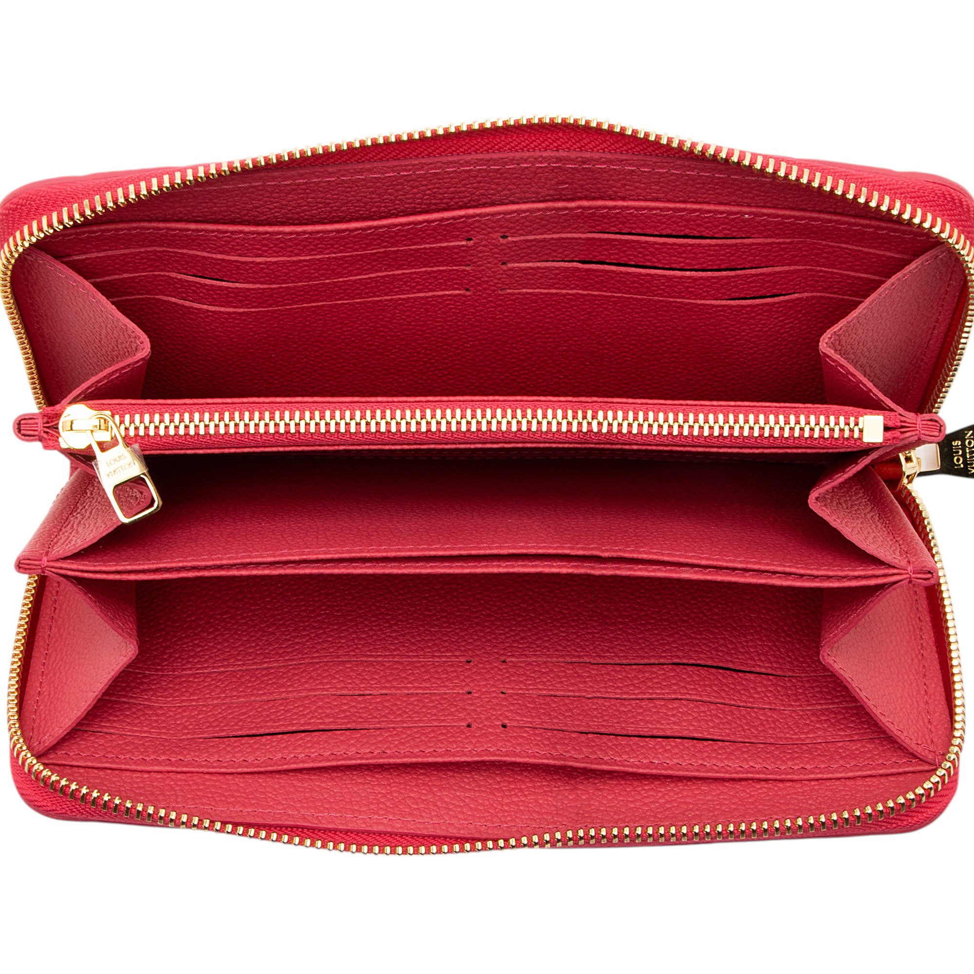 Louis Vuitton Monogram Empreinte Zippy Wallet