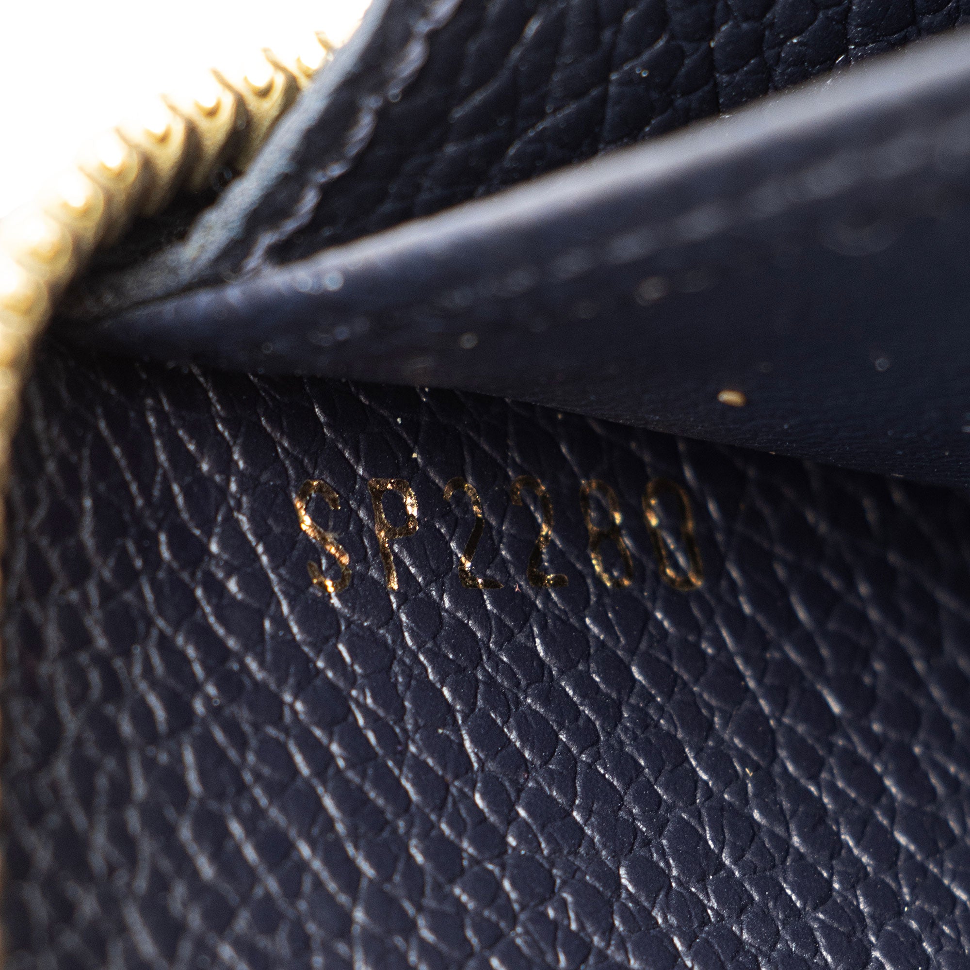 Louis Vuitton Monogram Empreinte Zippy Wallet