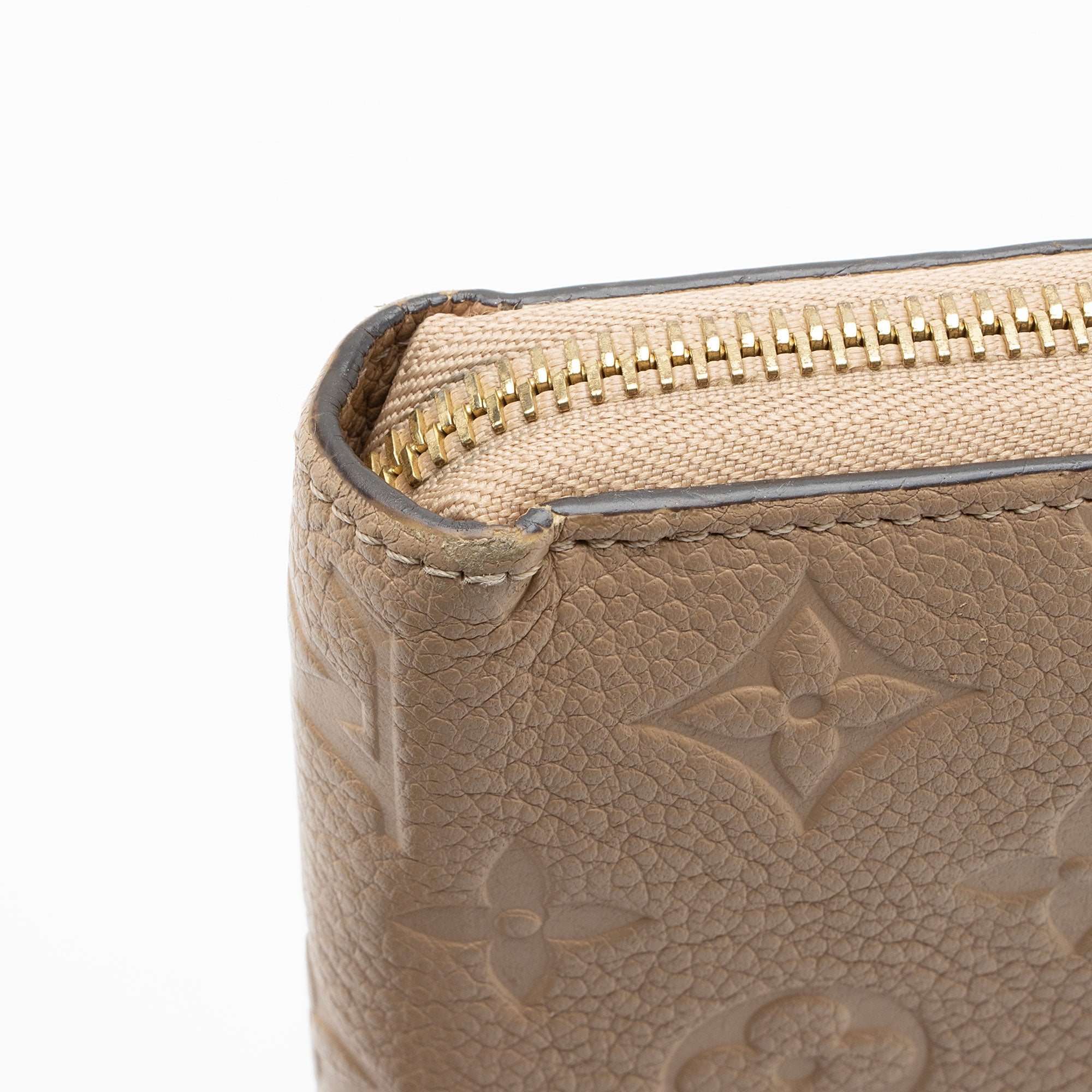 Louis Vuitton Monogram Empreinte Zippy Wallet