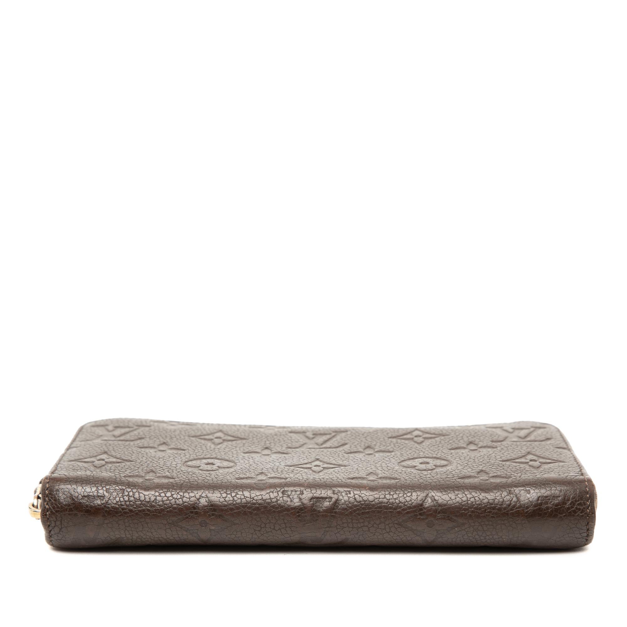 Louis Vuitton Monogram Empreinte Zippy Wallet