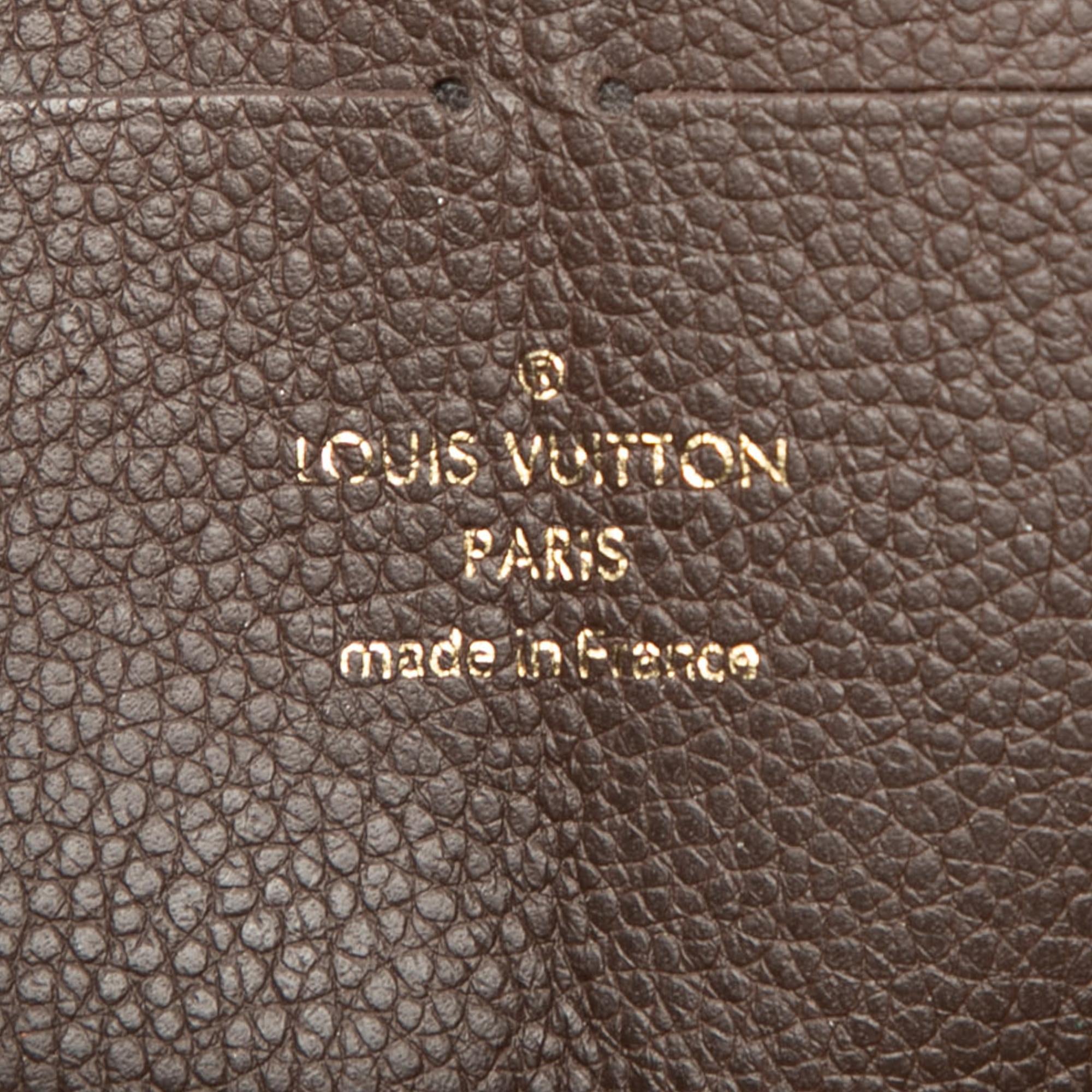 Louis Vuitton Monogram Empreinte Zippy Wallet