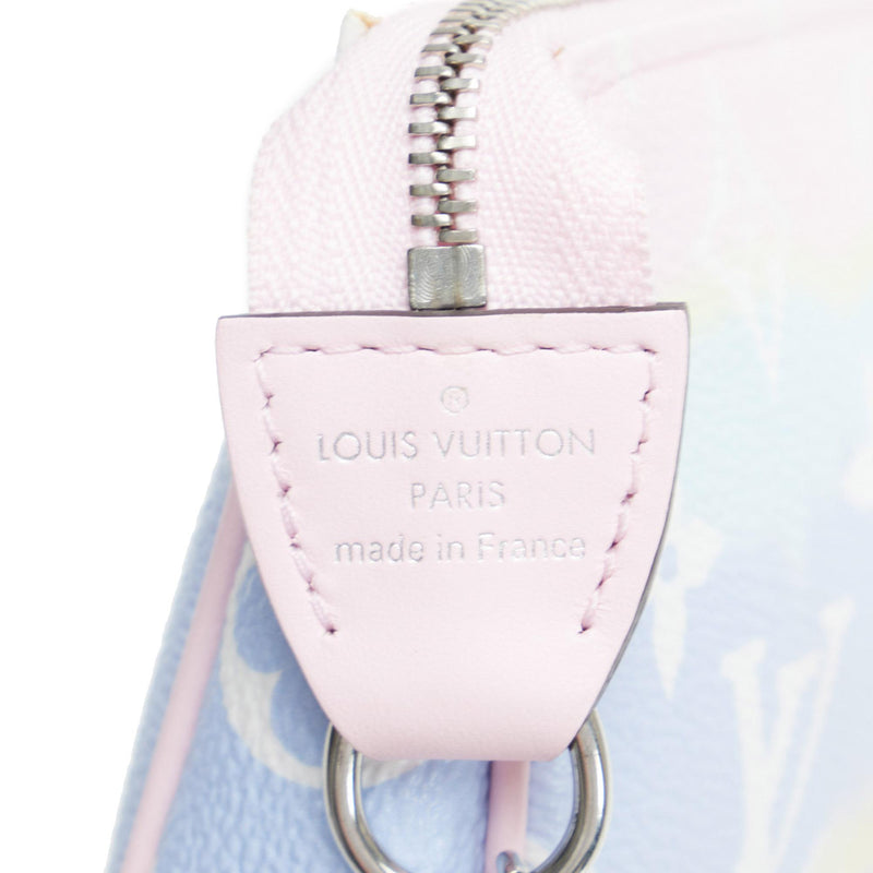 Louis Vuitton Monogram Escale Mini Pochette Accessoires (SHG-AjM93u)