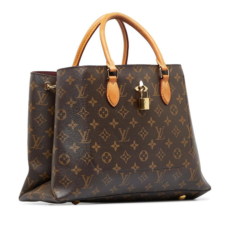 Pre-owned Louis Vuitton Monogram Flower Tote