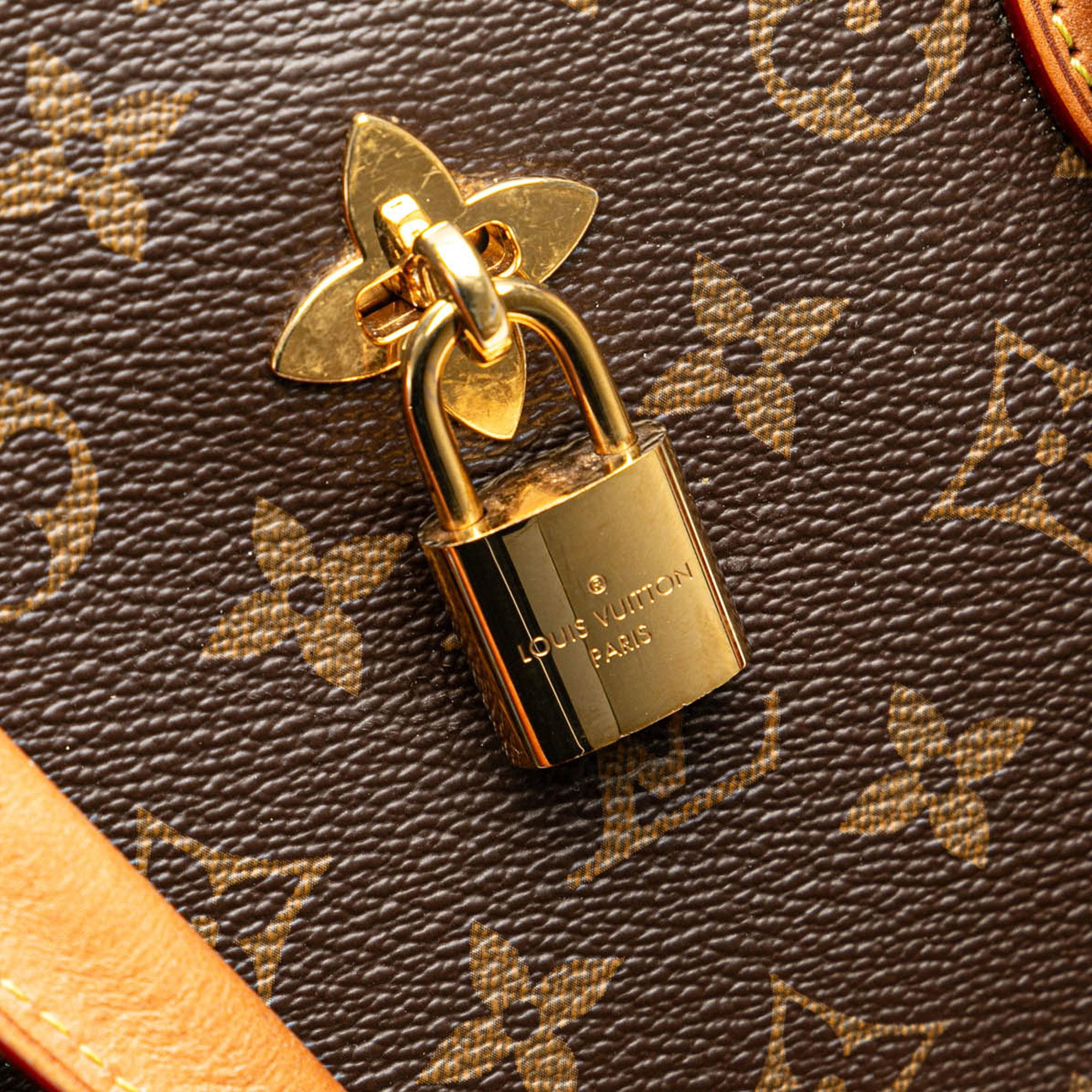 Louis Vuitton Monogram Flower Zipped Tote MM