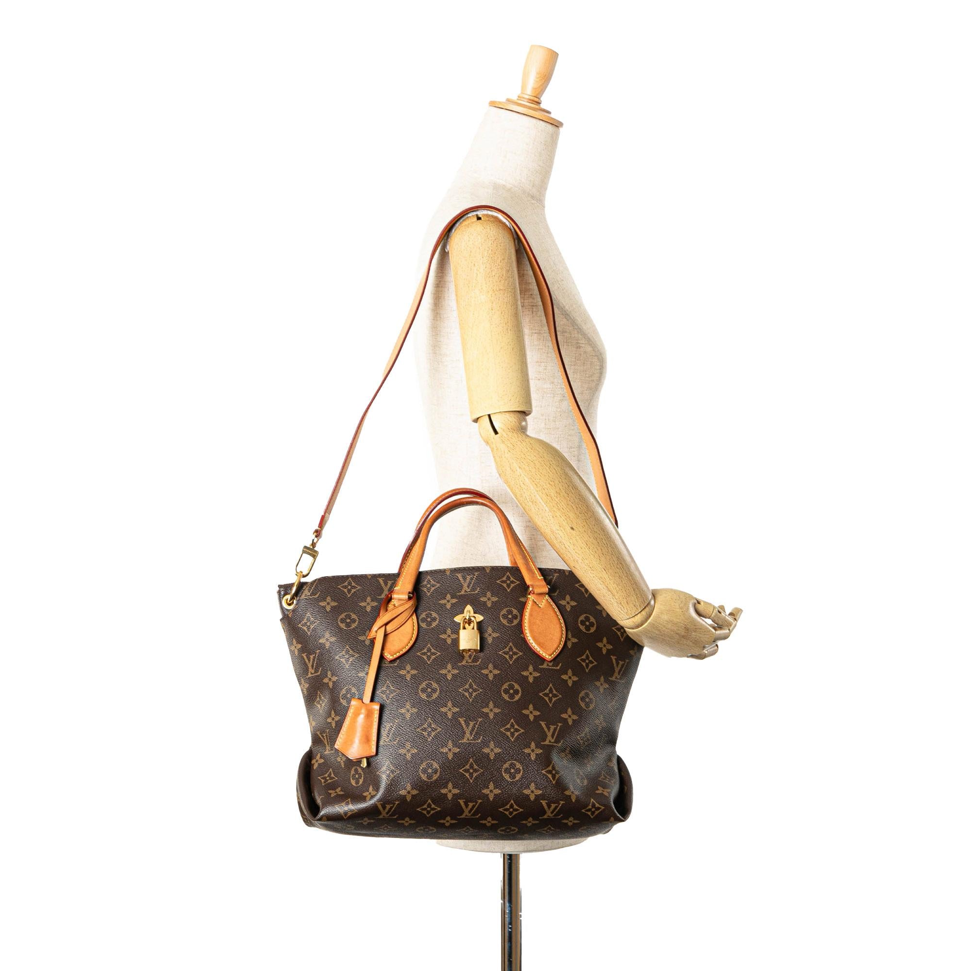 Louis Vuitton Monogram Flower Zipped Tote MM