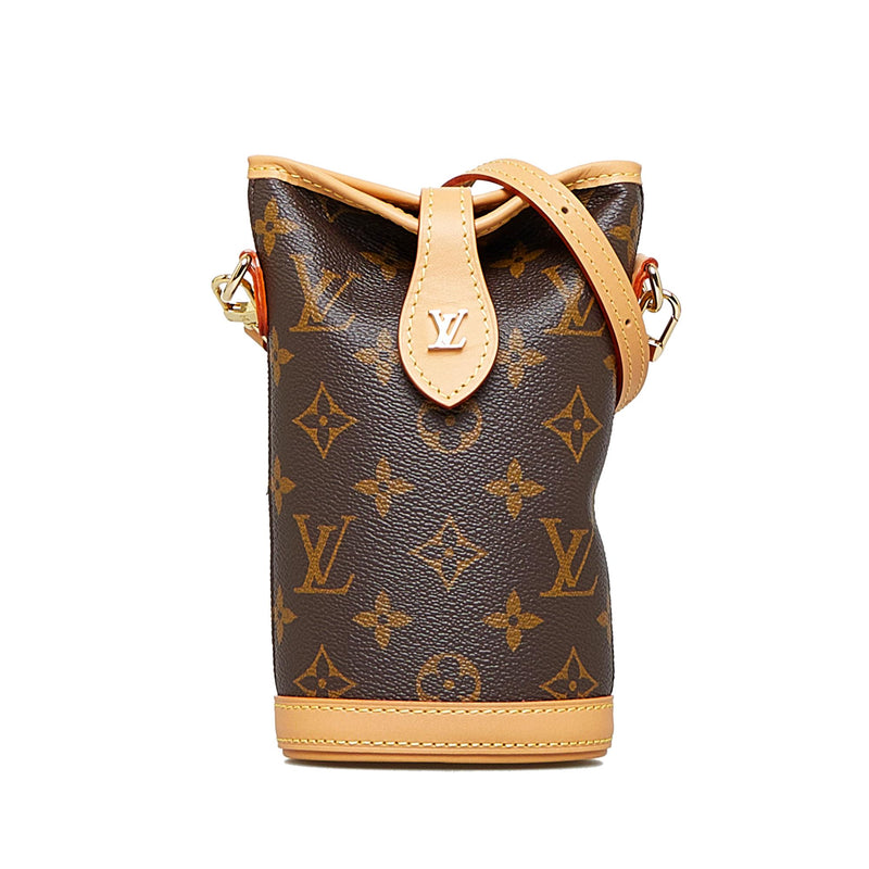 Louis Vuitton Brown/Tan Monogrammed Designer W/ DUST BAG Purse