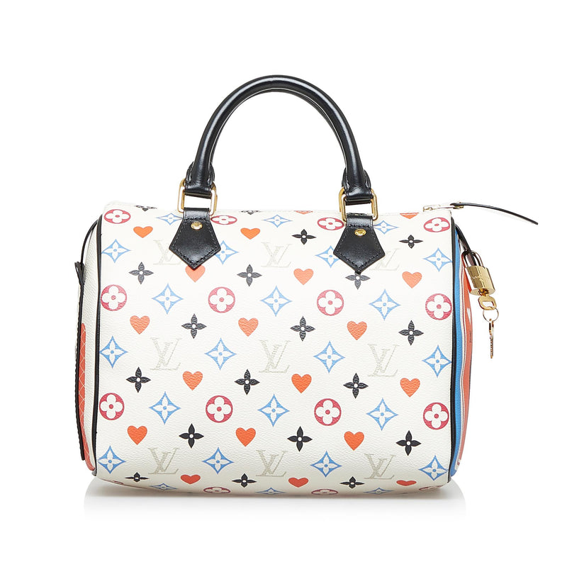 Louis Vuitton Monogram Game On Speedy Bandouliere 25 (SHG-G6gb36) – LuxeDH