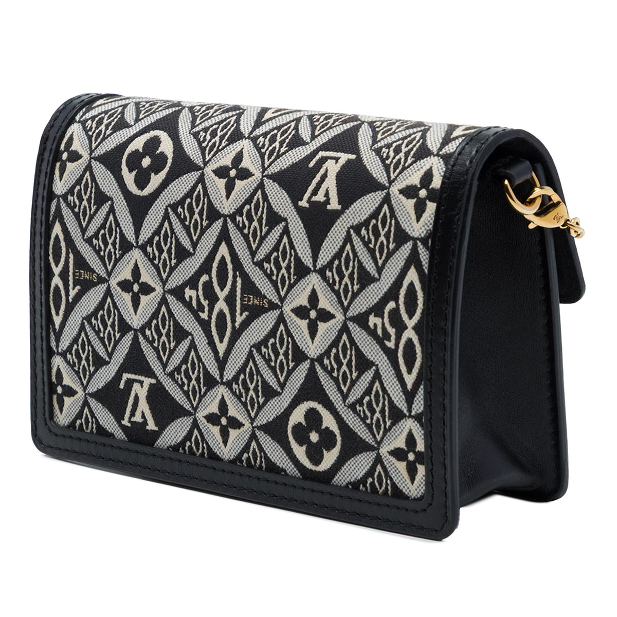 Louis Vuitton Monogram Jacquard Since 1854 Dauphine Chain Wallet