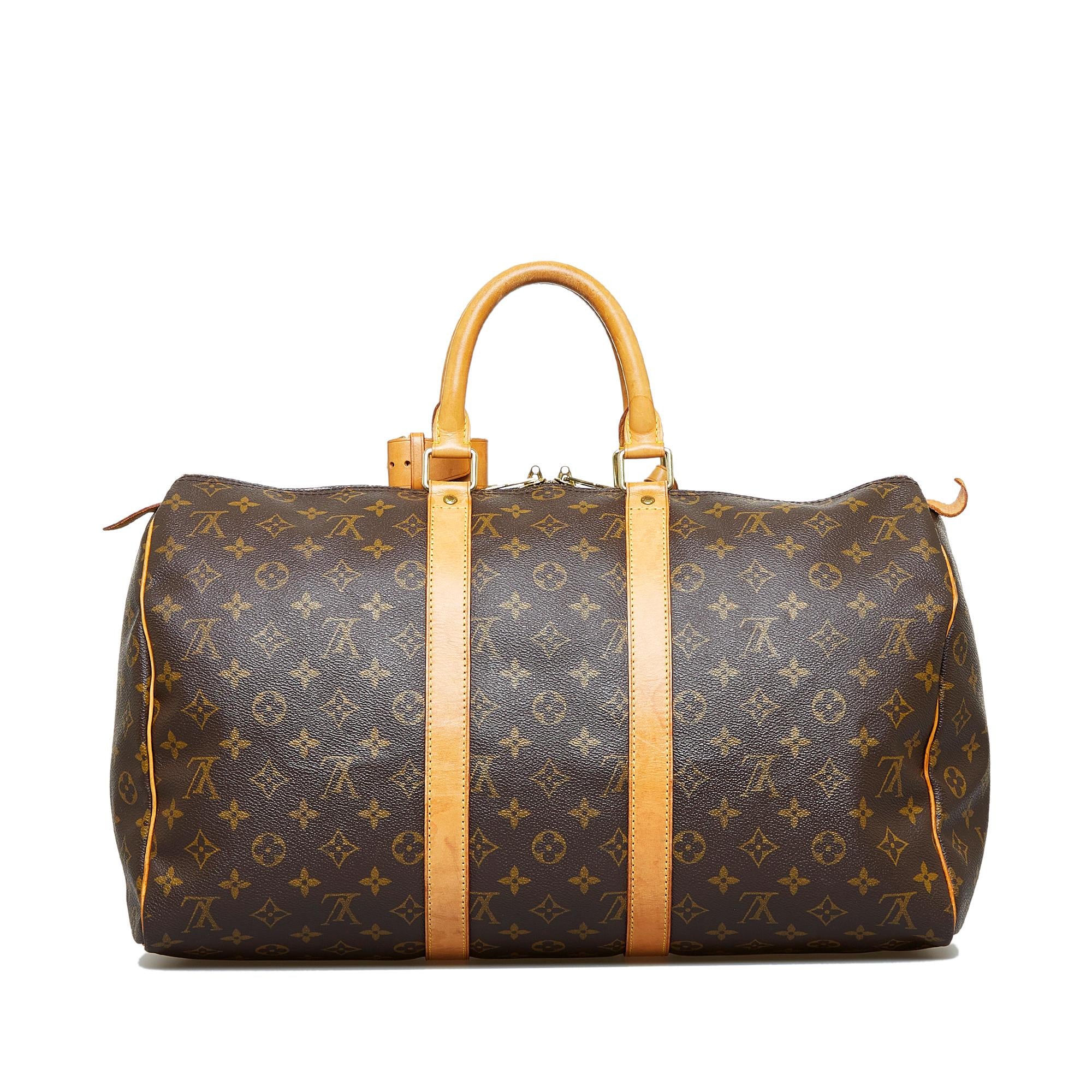 Louis Vuitton Monogram Keepall 45 (SHG-8YkkSc)