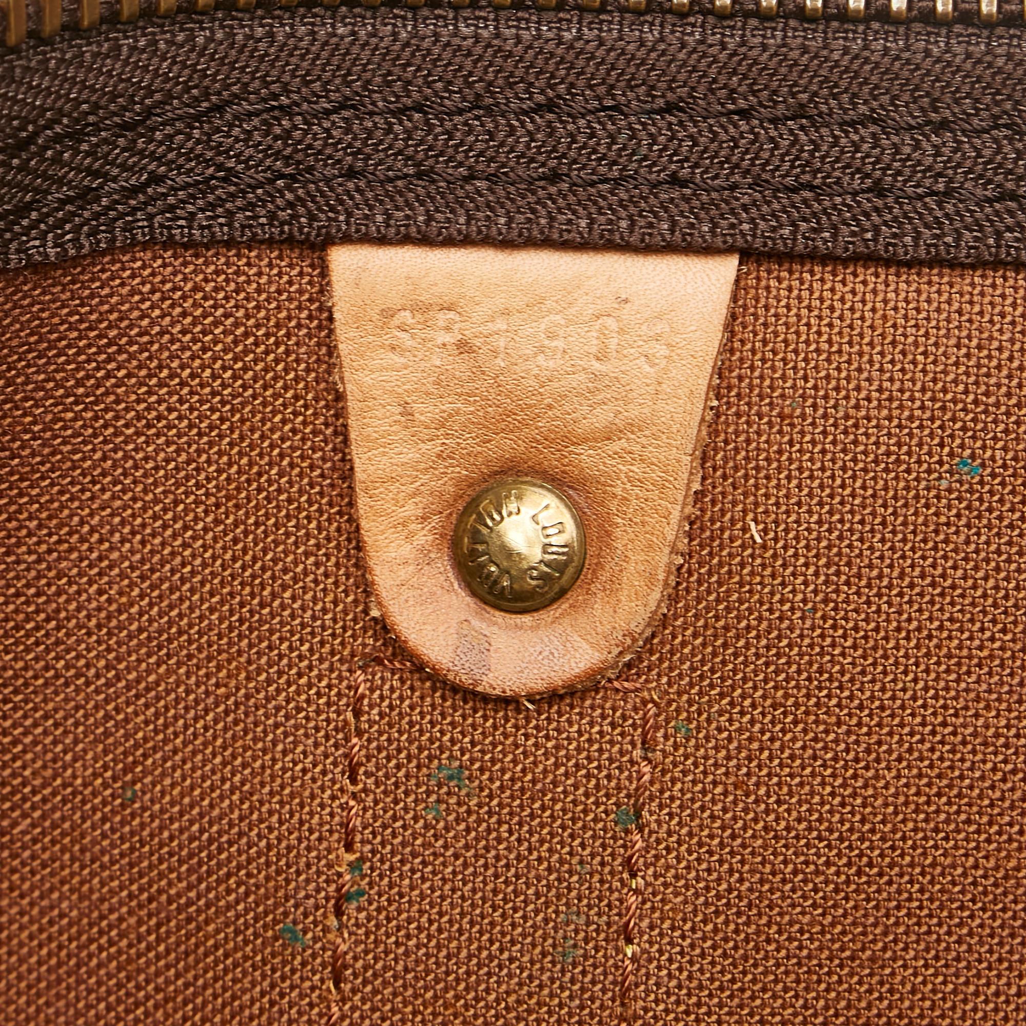 Louis Vuitton Monogram Keepall 50 (SHG-35115)