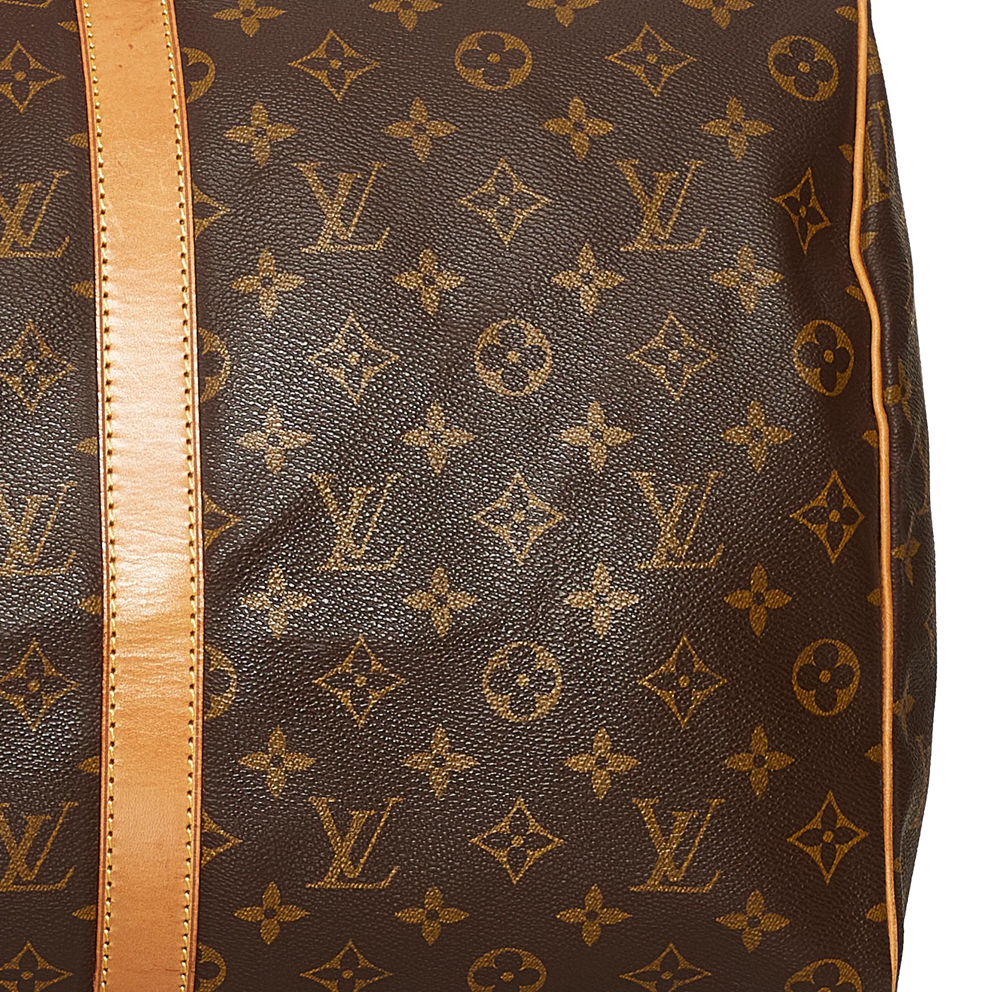 Louis Vuitton Monogram Keepall 50 (SHG-35115)