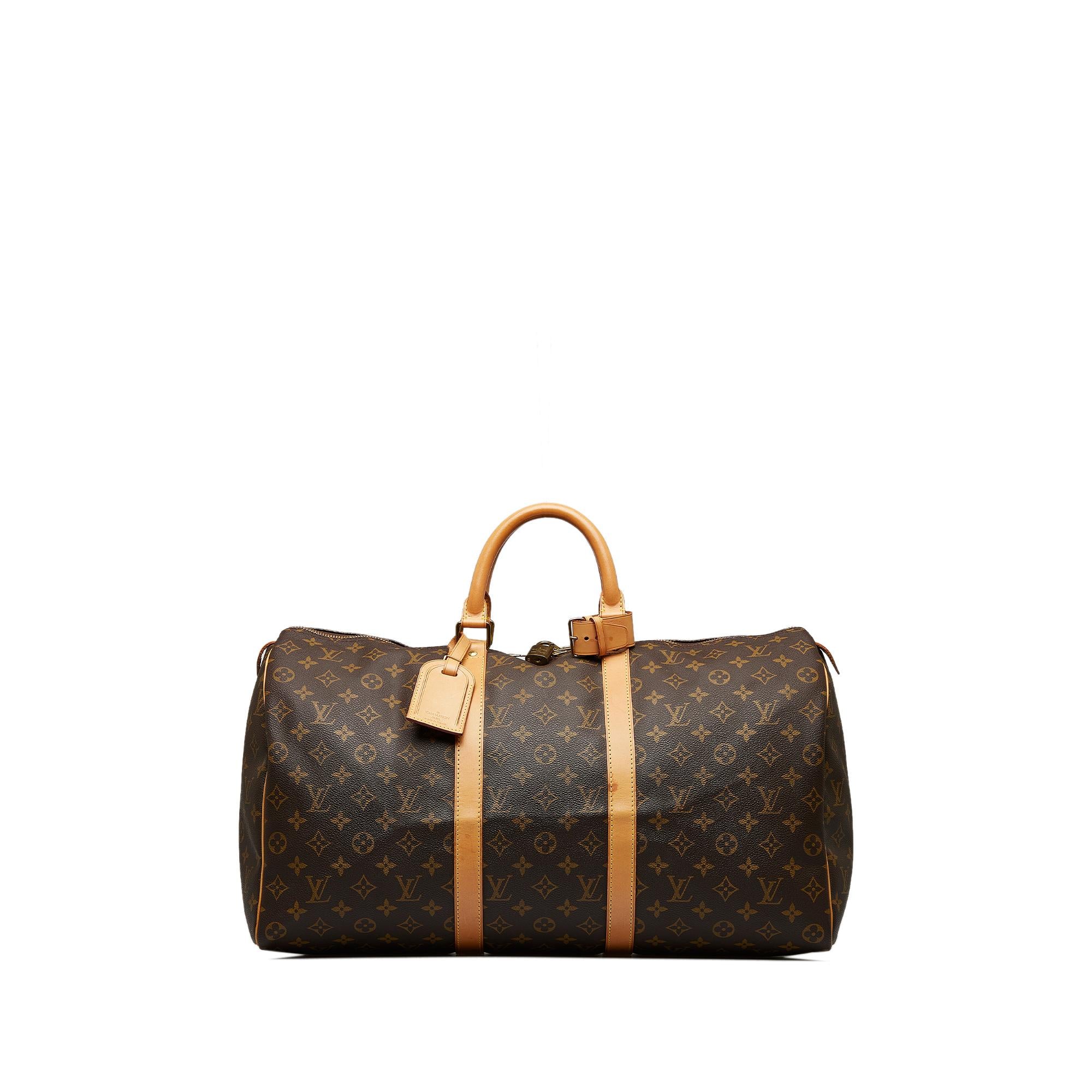 Louis Vuitton Monogram Keepall 50 (SHG-kDPkQu)