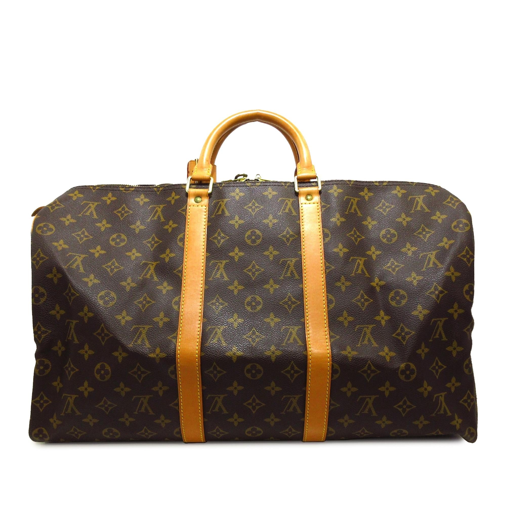 Louis Vuitton Monogram Keepall 50 (SHG-UTC1VJ)