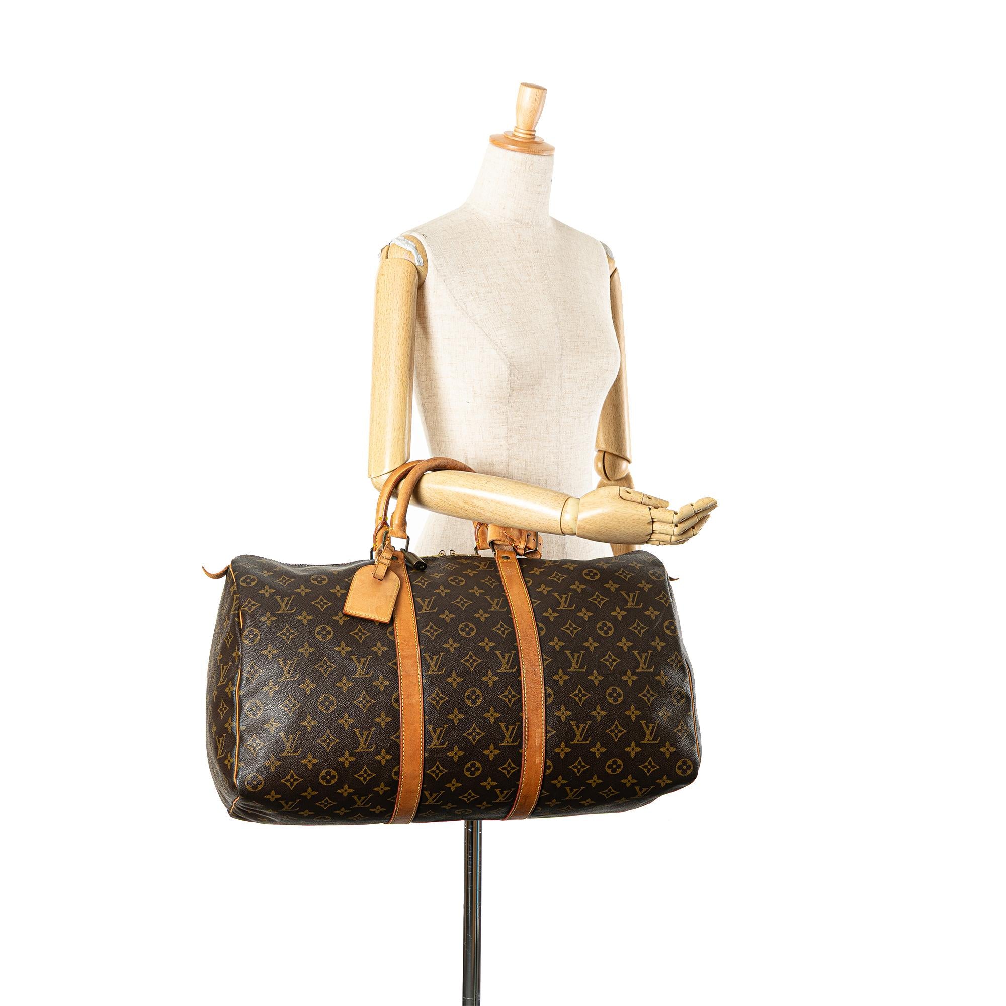 Louis Vuitton Monogram Keepall 50