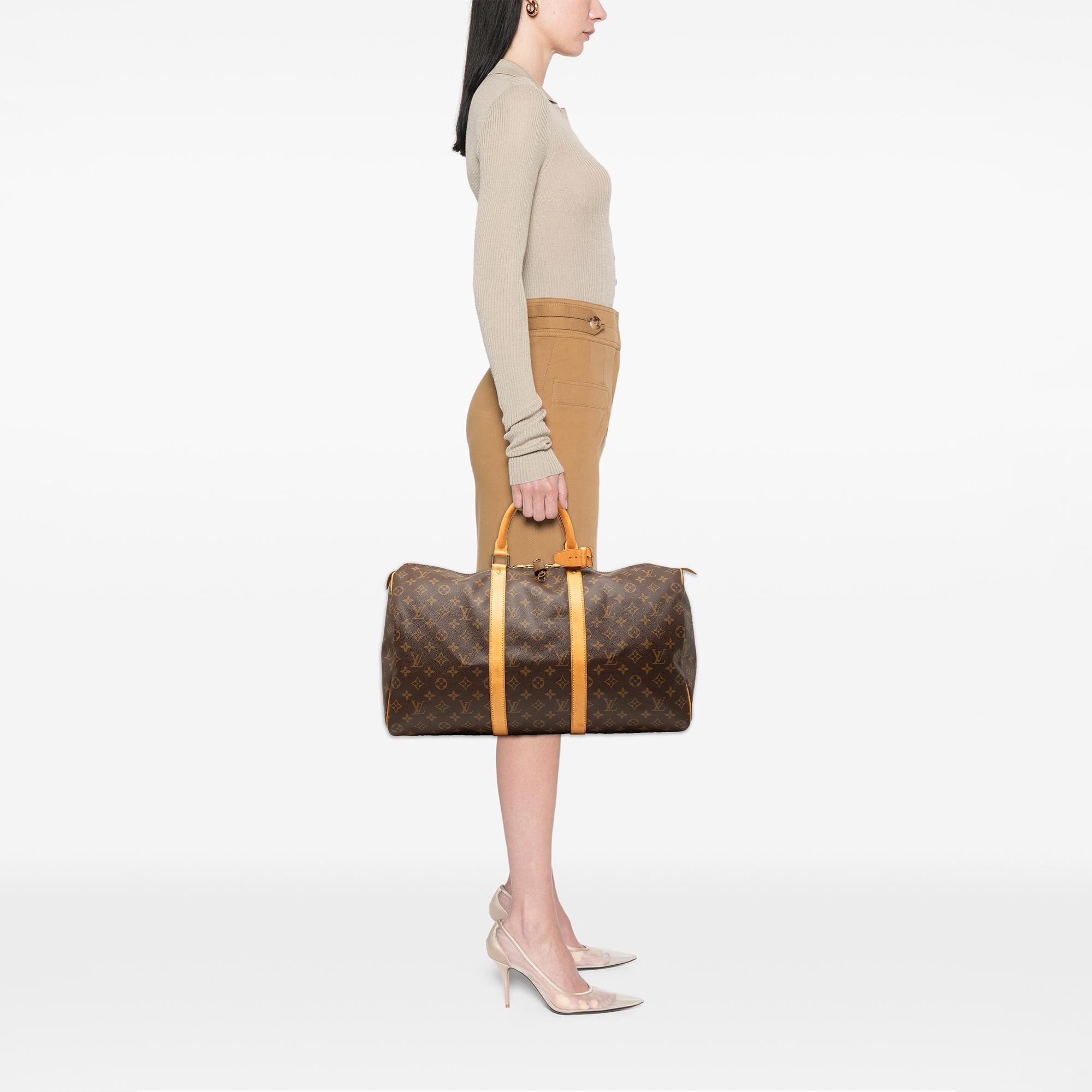 Louis Vuitton Monogram Keepall 50