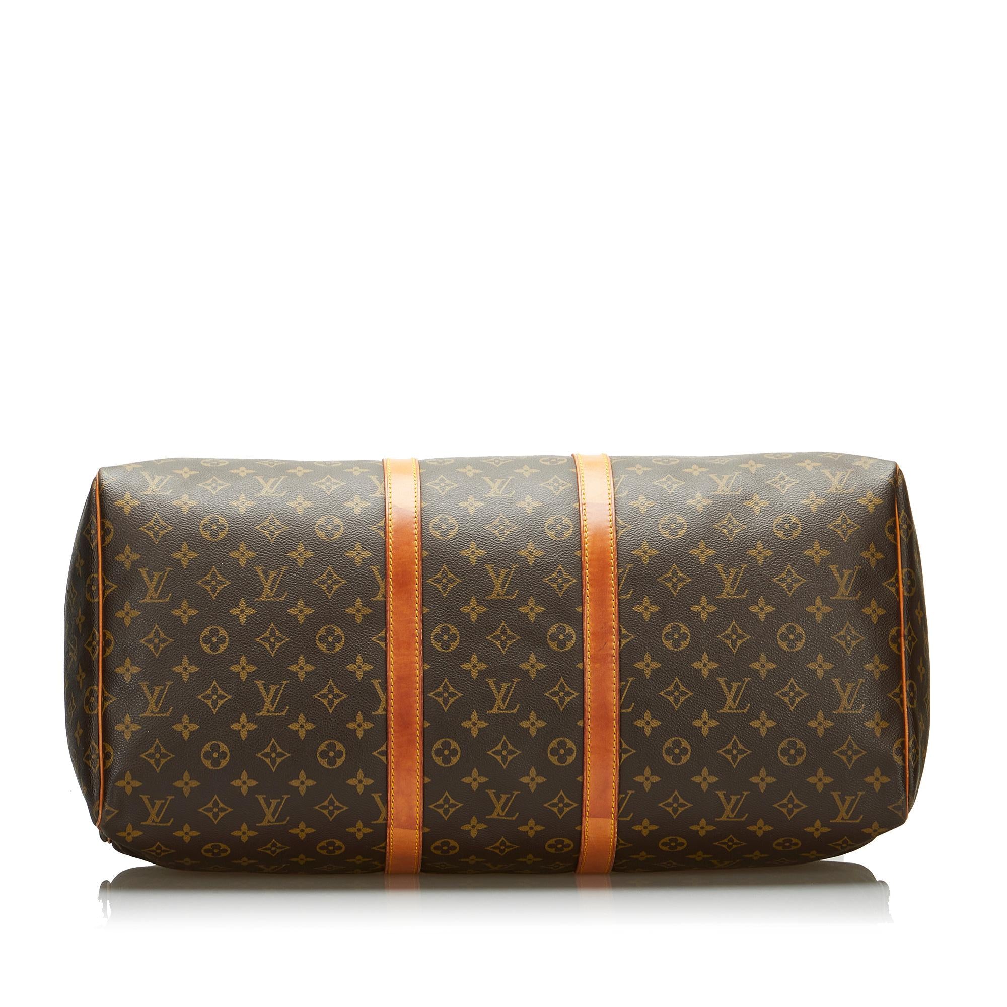 Louis Vuitton Monogram Keepall 55 (SHG-A9yuUh)