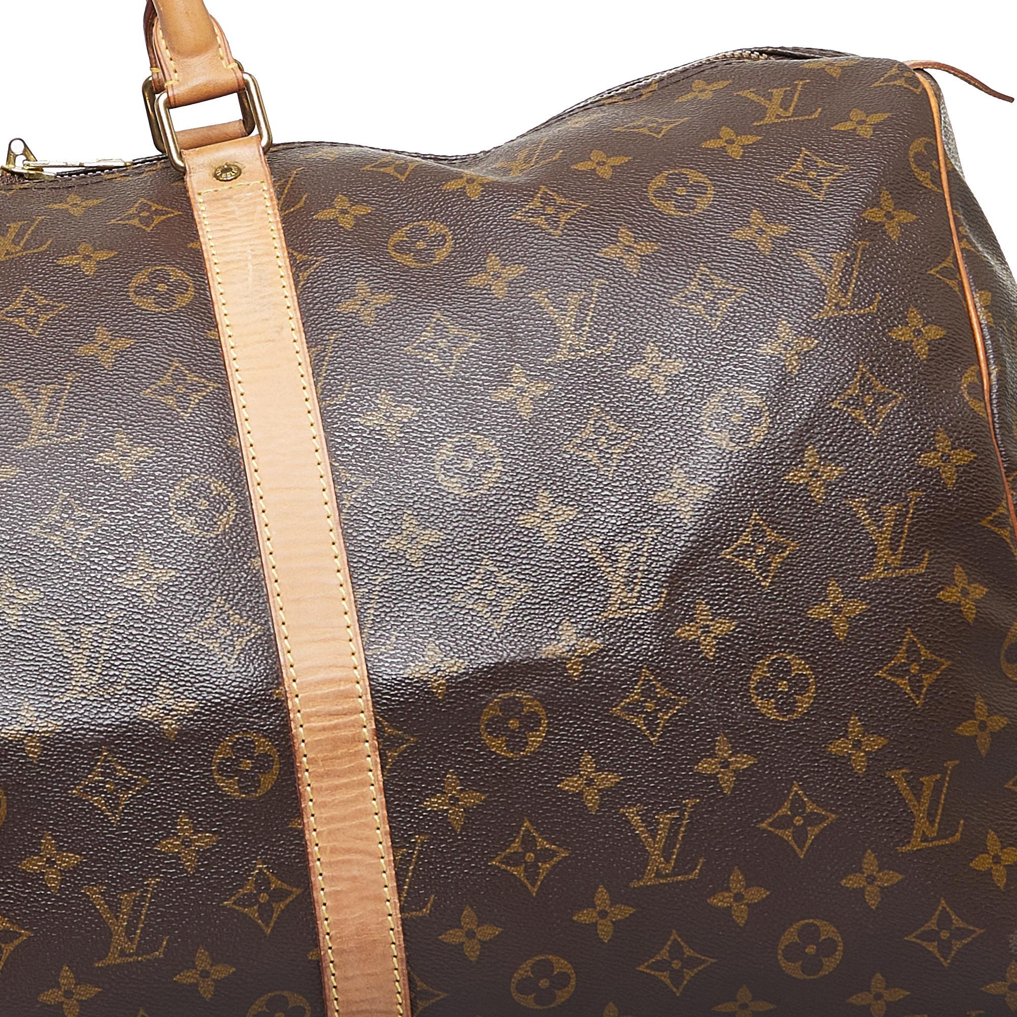 Louis Vuitton Monogram Keepall 55 (SHG-dHesyU)