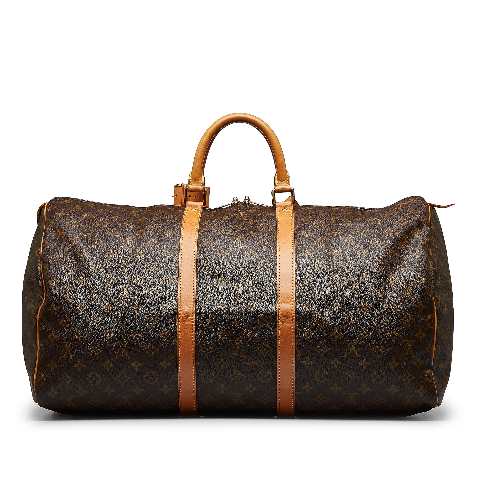 Louis Vuitton Monogram Keepall 55 (SHG-pjKDt8)