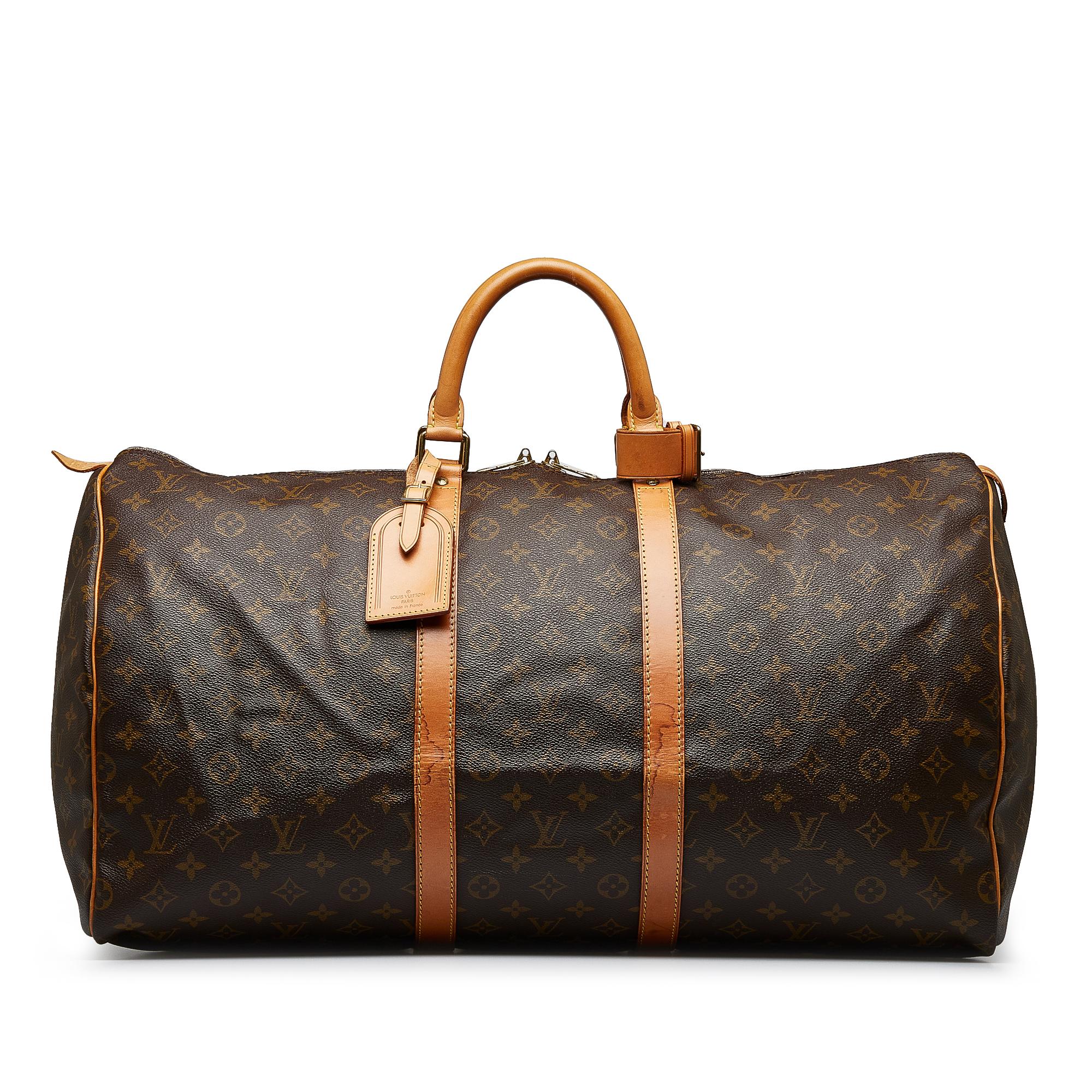 Louis Vuitton Monogram Keepall 55 (SHG-pjKDt8)