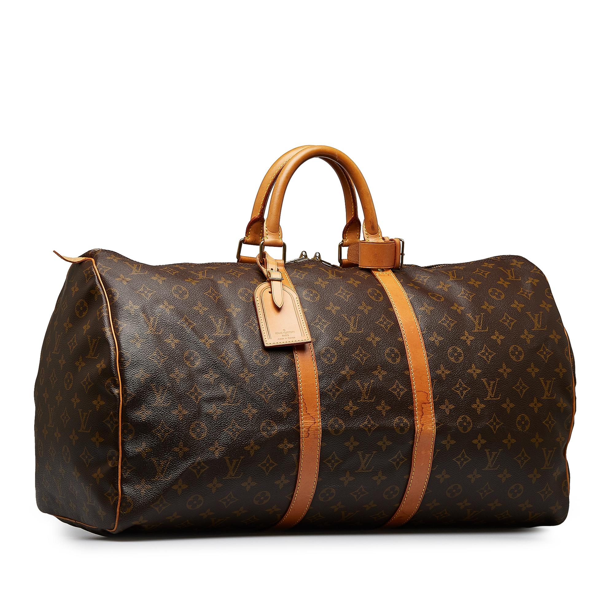 Louis Vuitton Monogram Keepall 55 (SHG-pjKDt8)