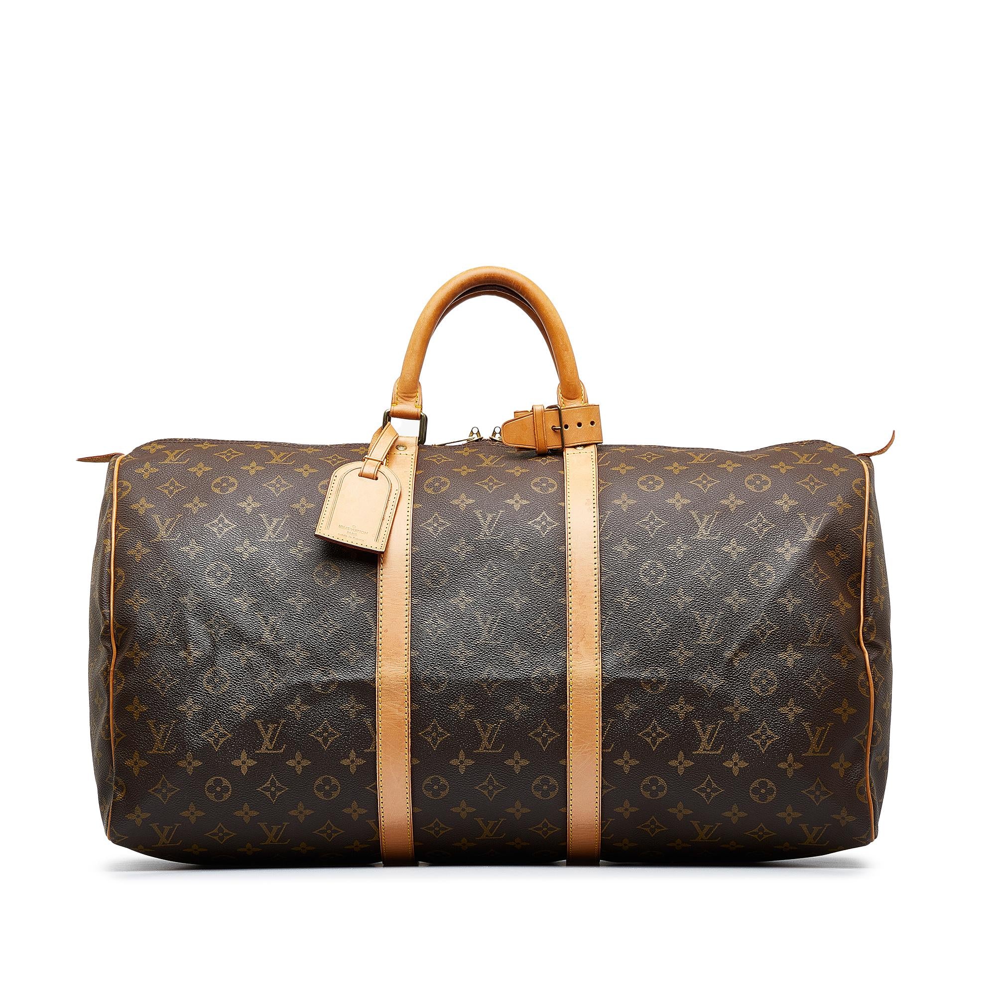 Louis Vuitton Monogram Keepall 55 (SHG-tPT8aS)
