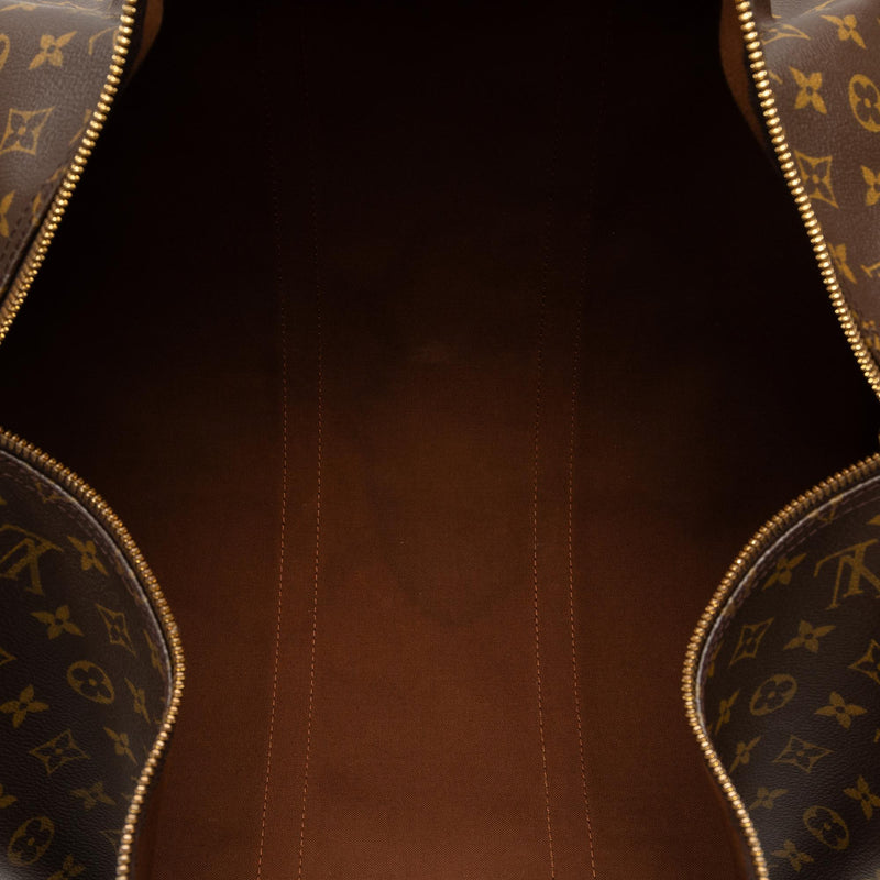 Louis Vuitton Monogram Keepall 55 (SHG-pxDPtX)