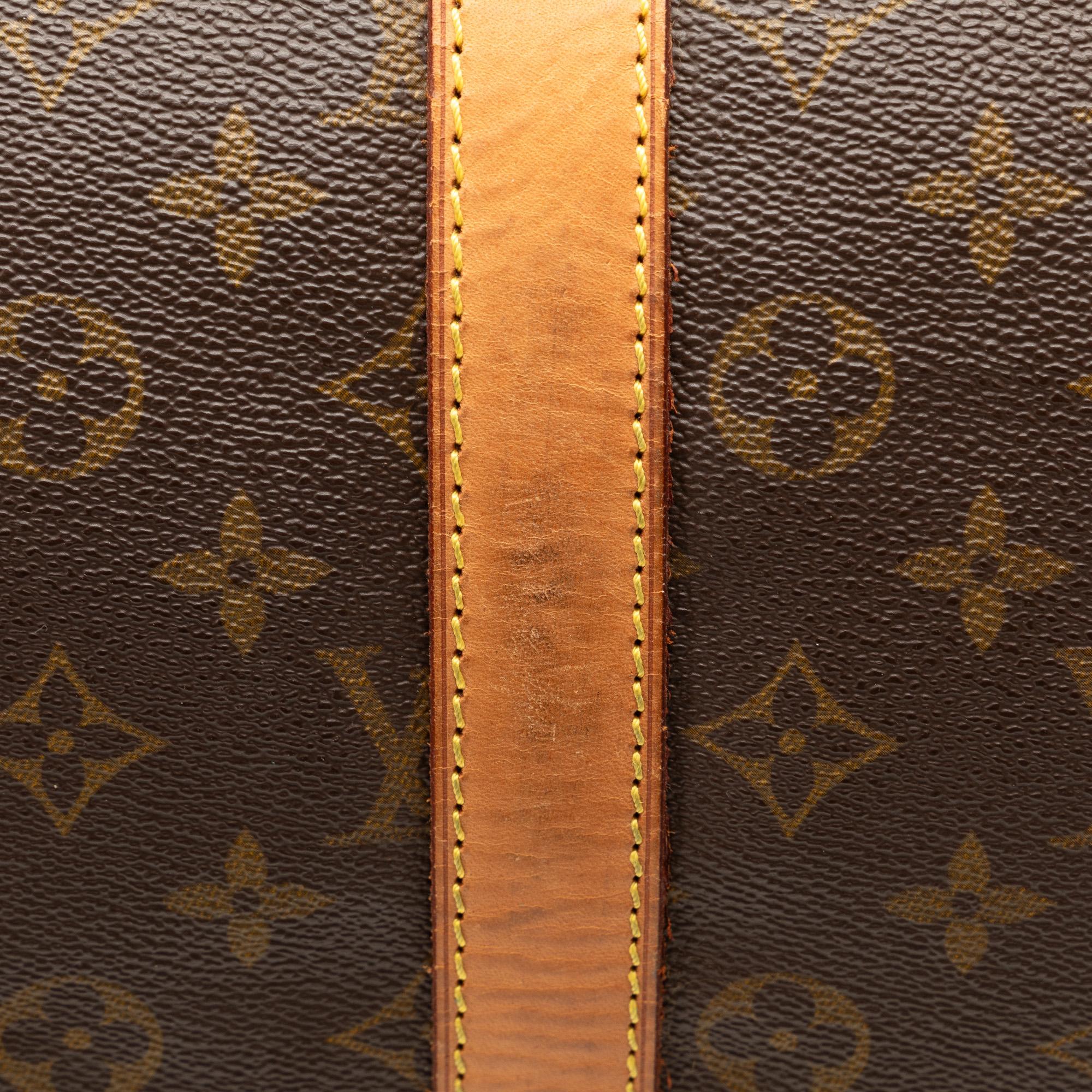 Louis Vuitton Monogram Keepall 55 (SHG-dk7aoI)
