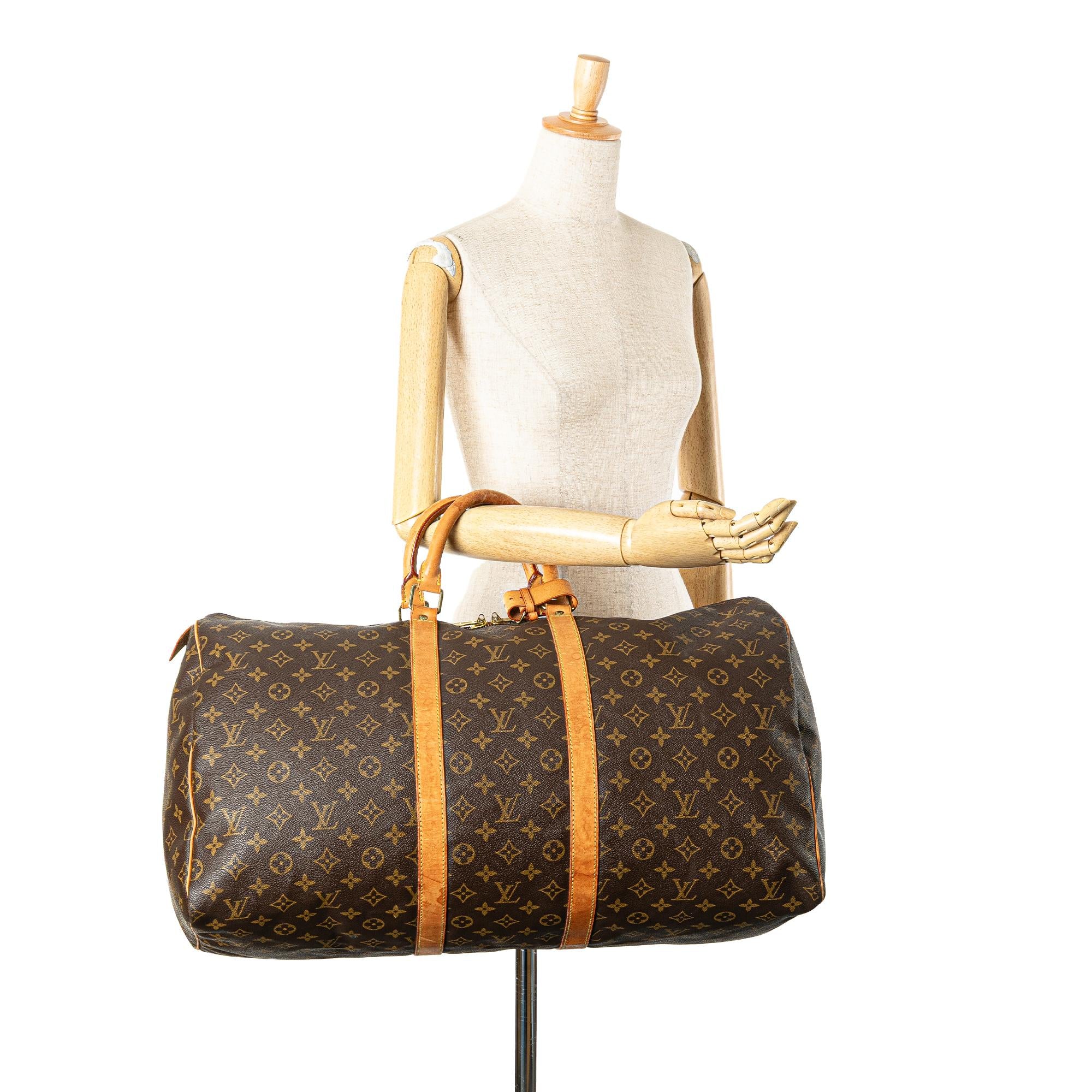 Louis Vuitton Monogram Keepall 55