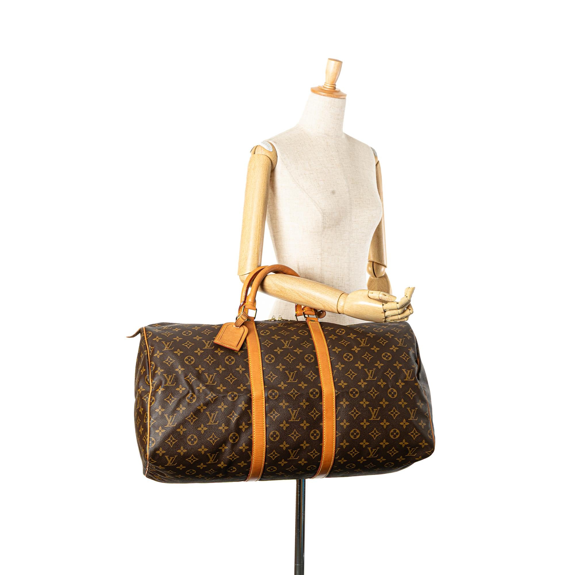 Louis Vuitton Monogram Keepall 55