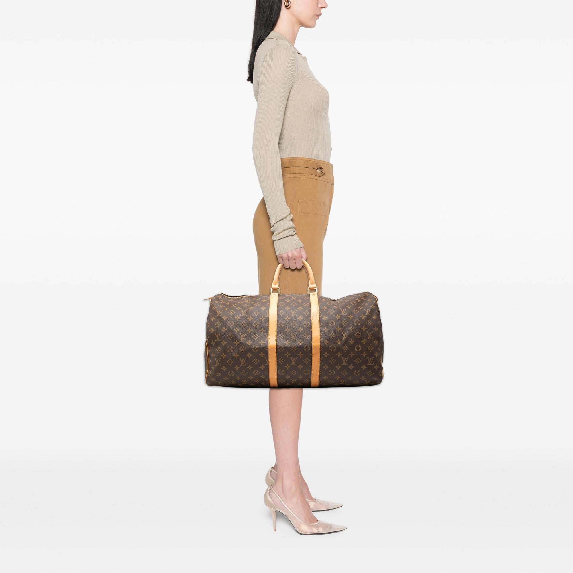 Louis Vuitton Monogram Keepall 55