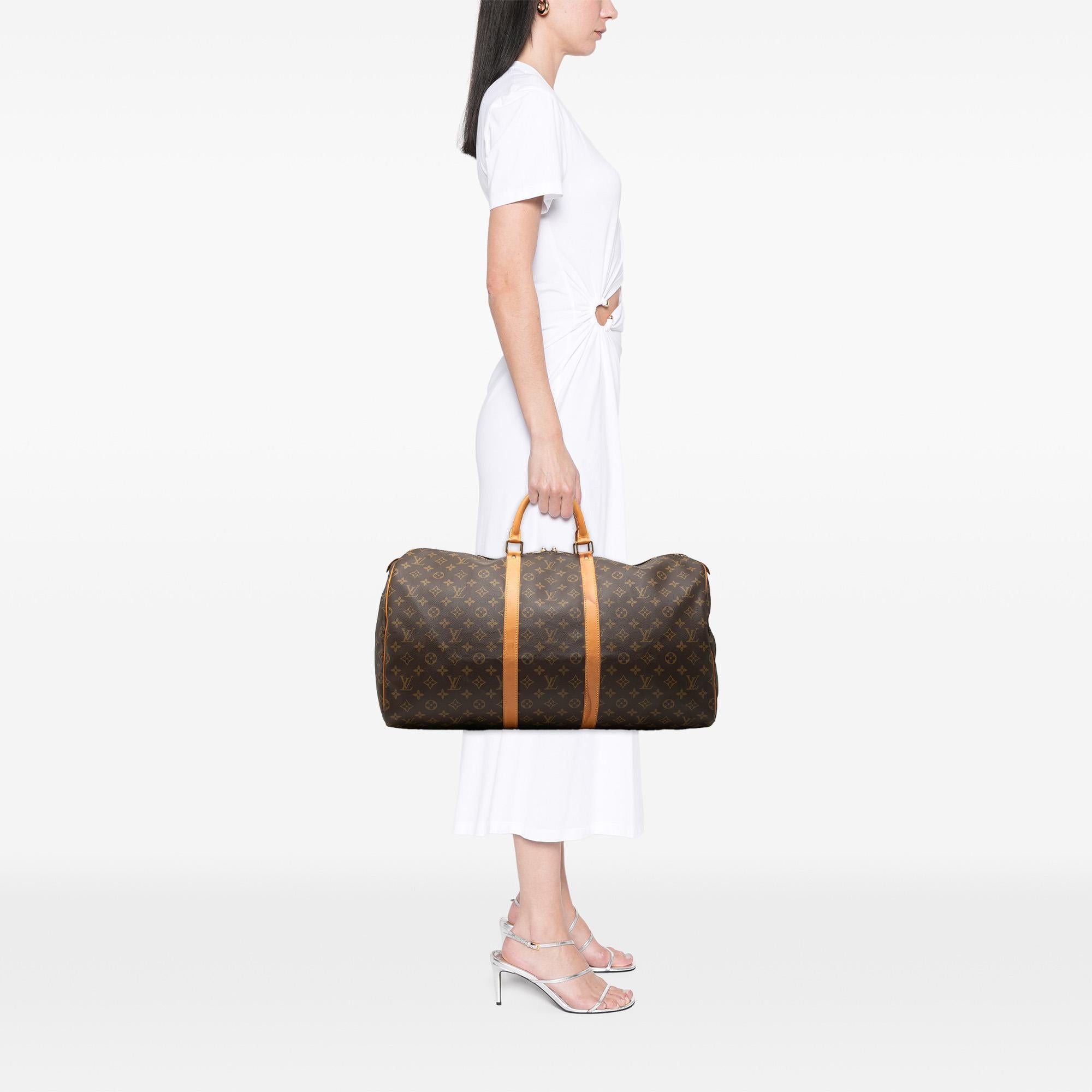 Louis Vuitton Monogram Keepall 55