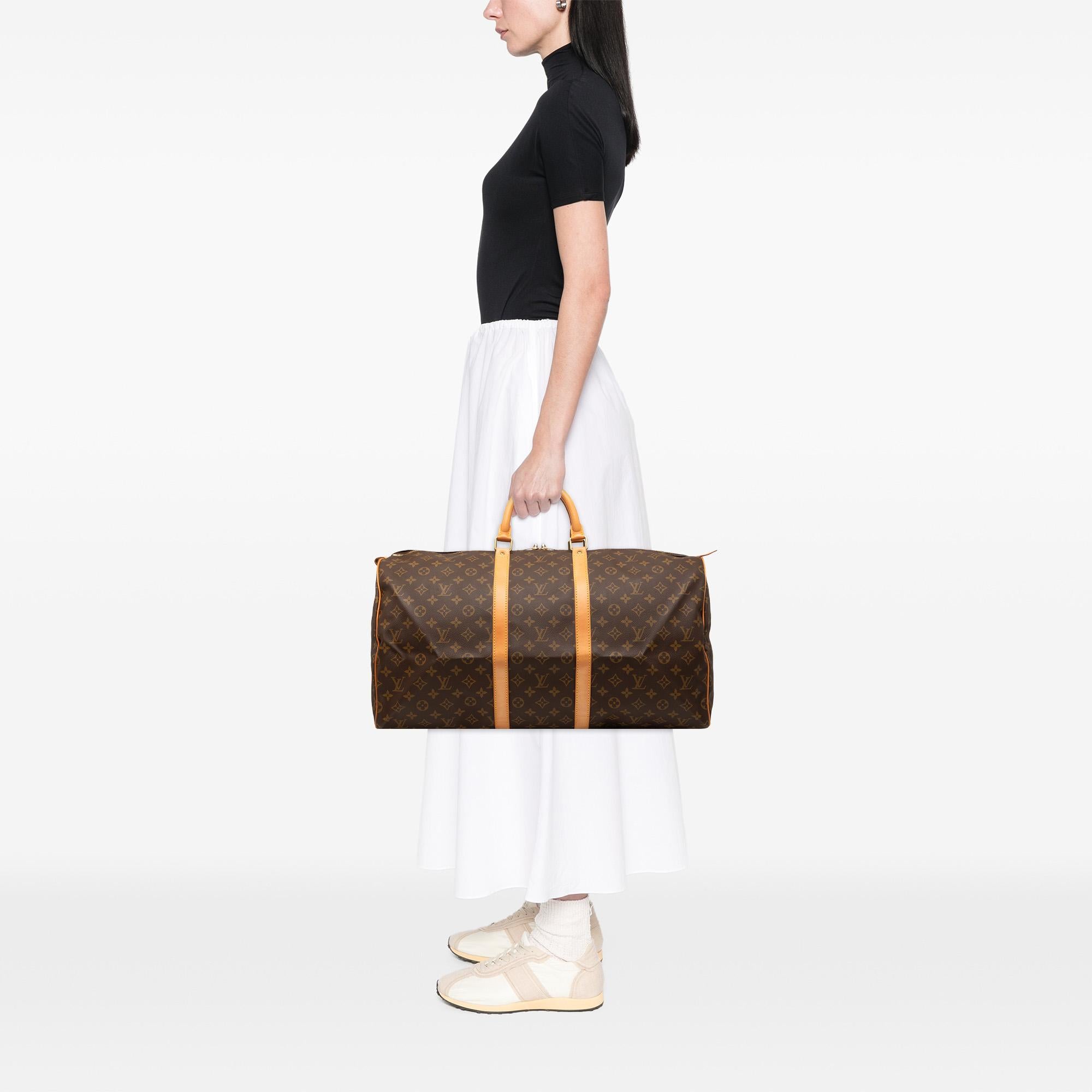 Louis Vuitton Monogram Keepall 55