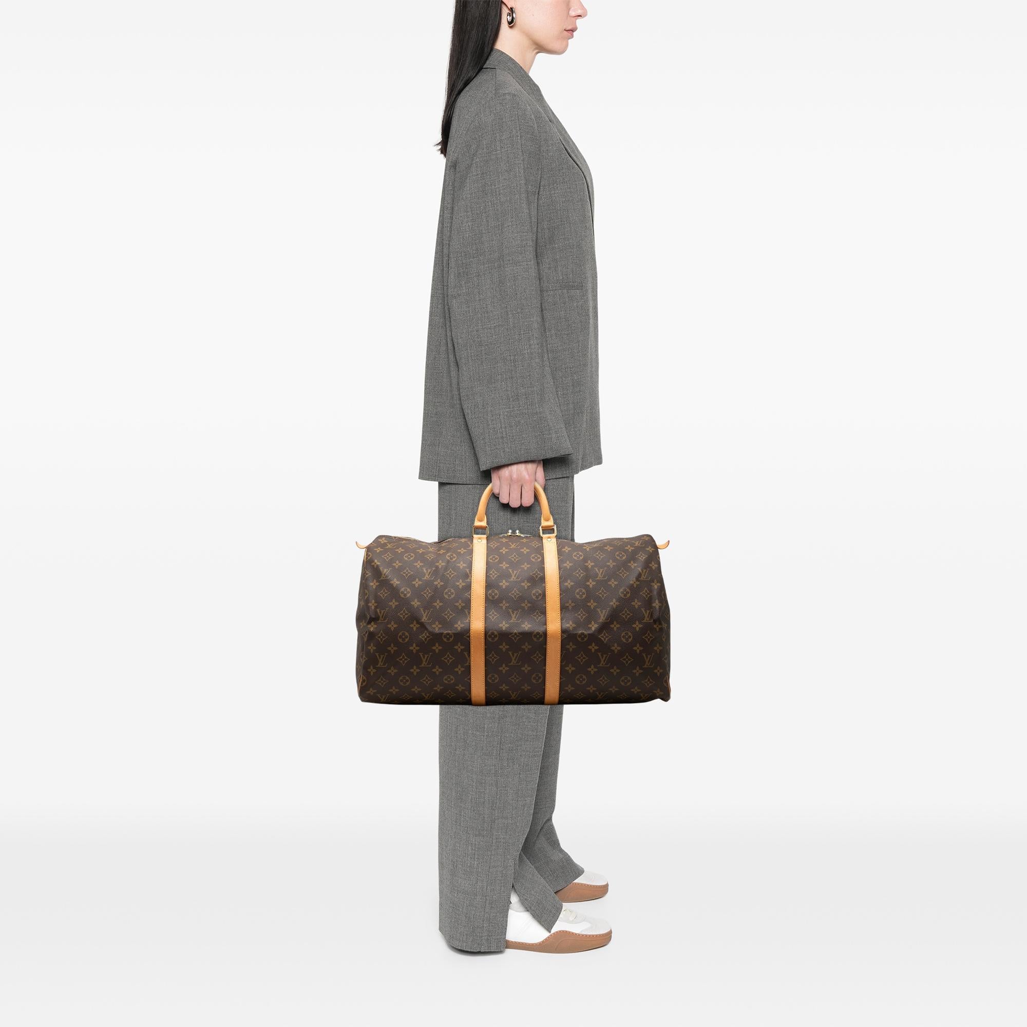 Louis Vuitton Monogram Keepall 55