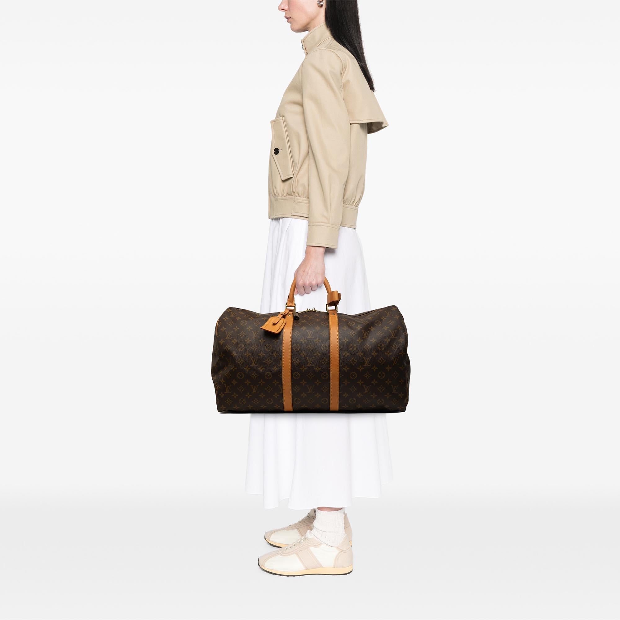 Louis Vuitton Monogram Keepall 55