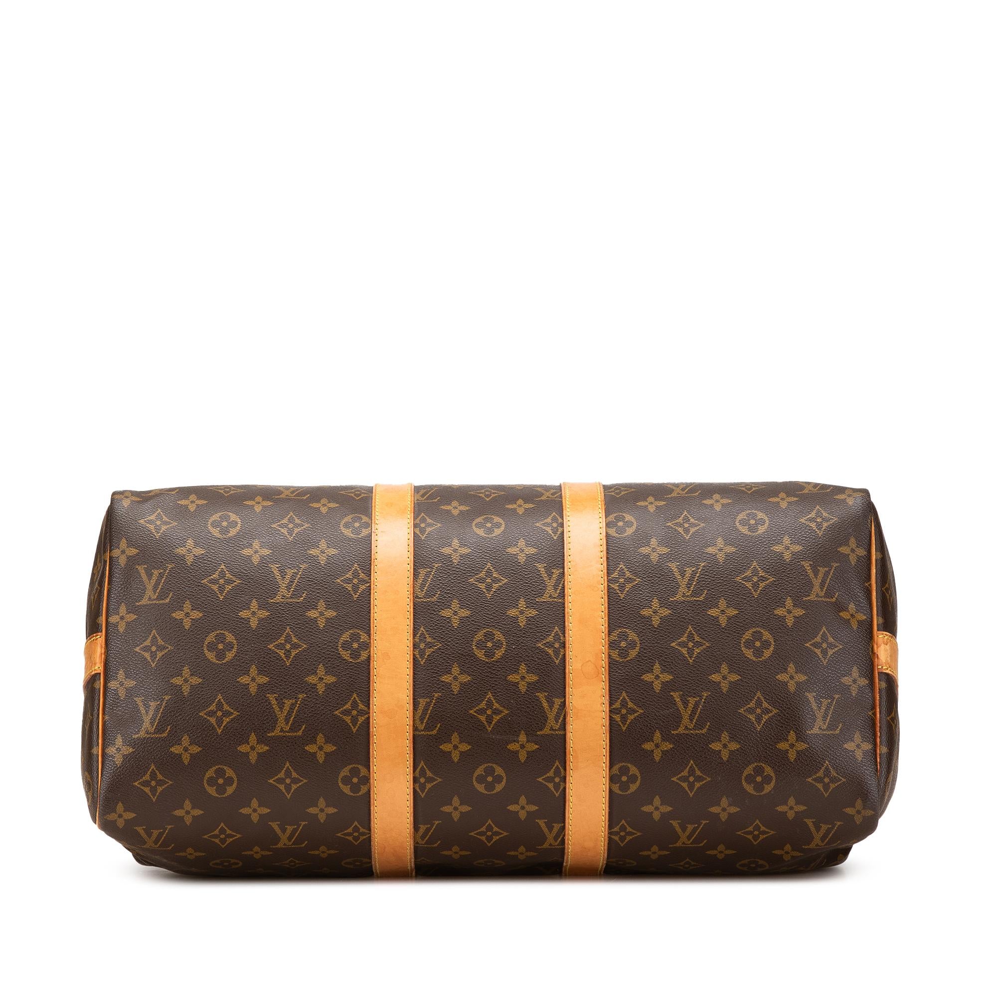 Louis Vuitton Monogram Keepall Bandouliere 45