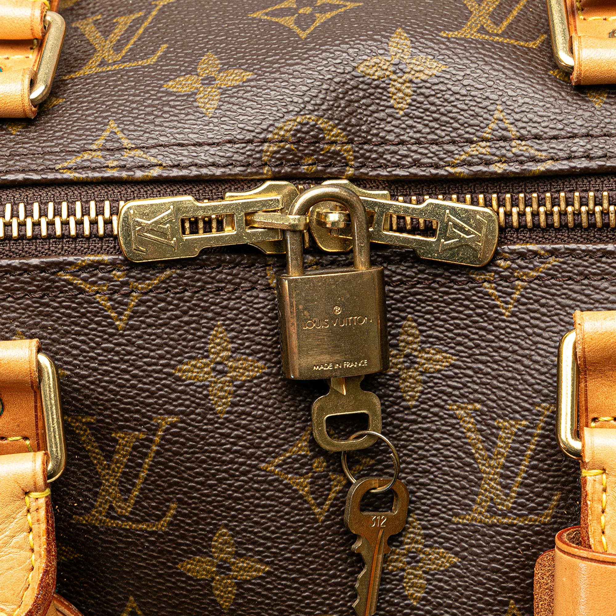 Louis Vuitton Monogram Keepall Bandouliere 50 (SHG-rVcMqg)