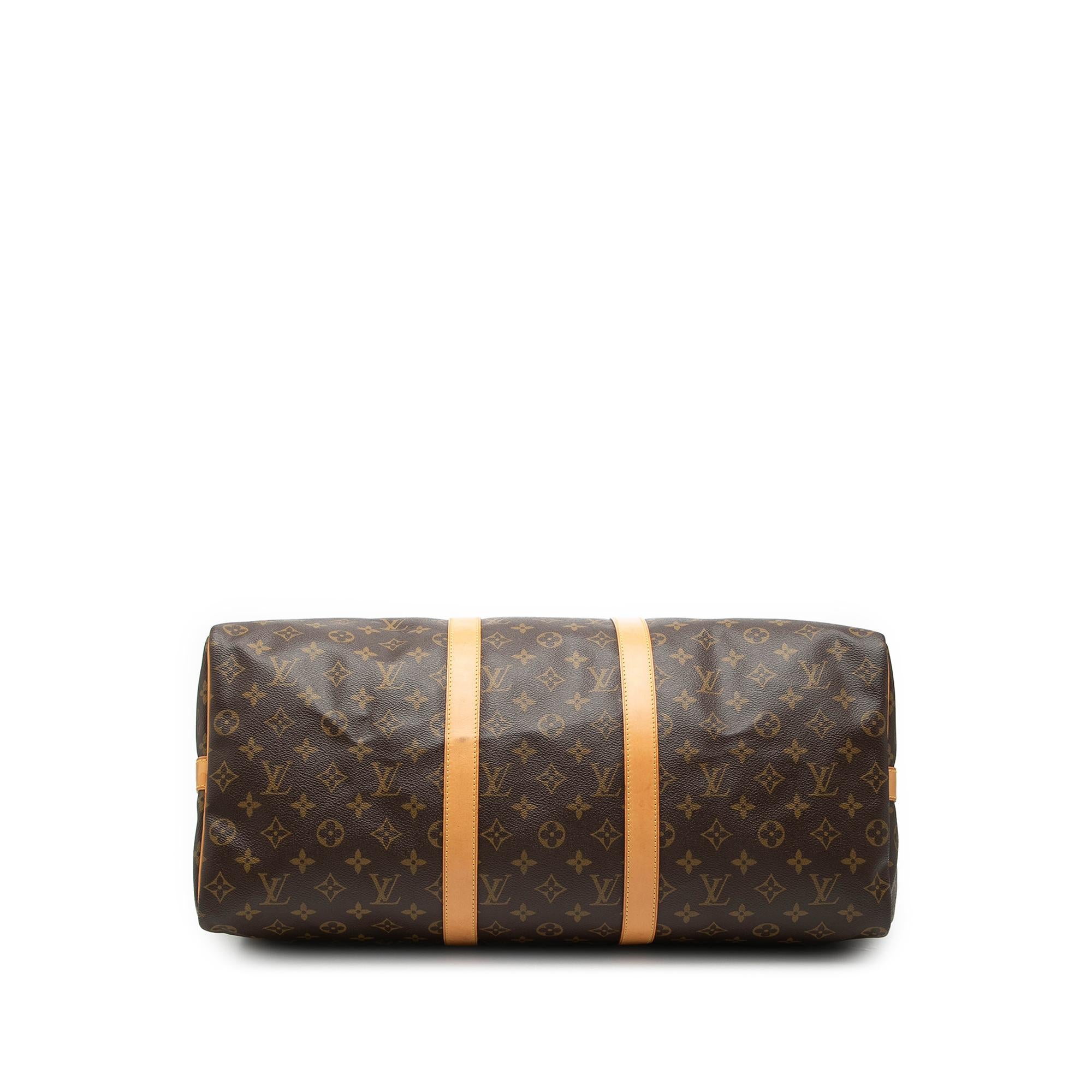 Louis Vuitton Monogram Keepall Bandouliere 50