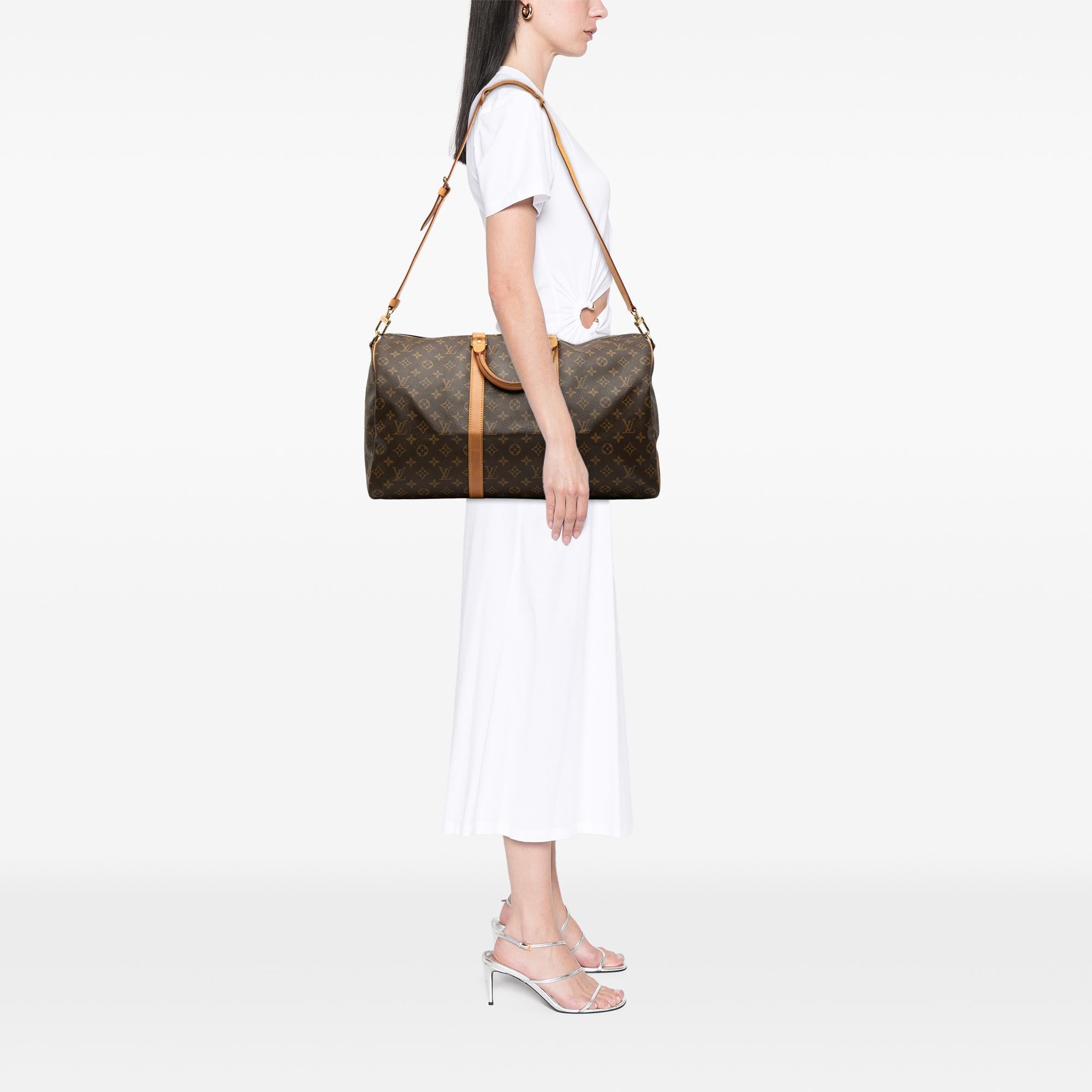 Louis Vuitton Monogram Keepall Bandouliere 50