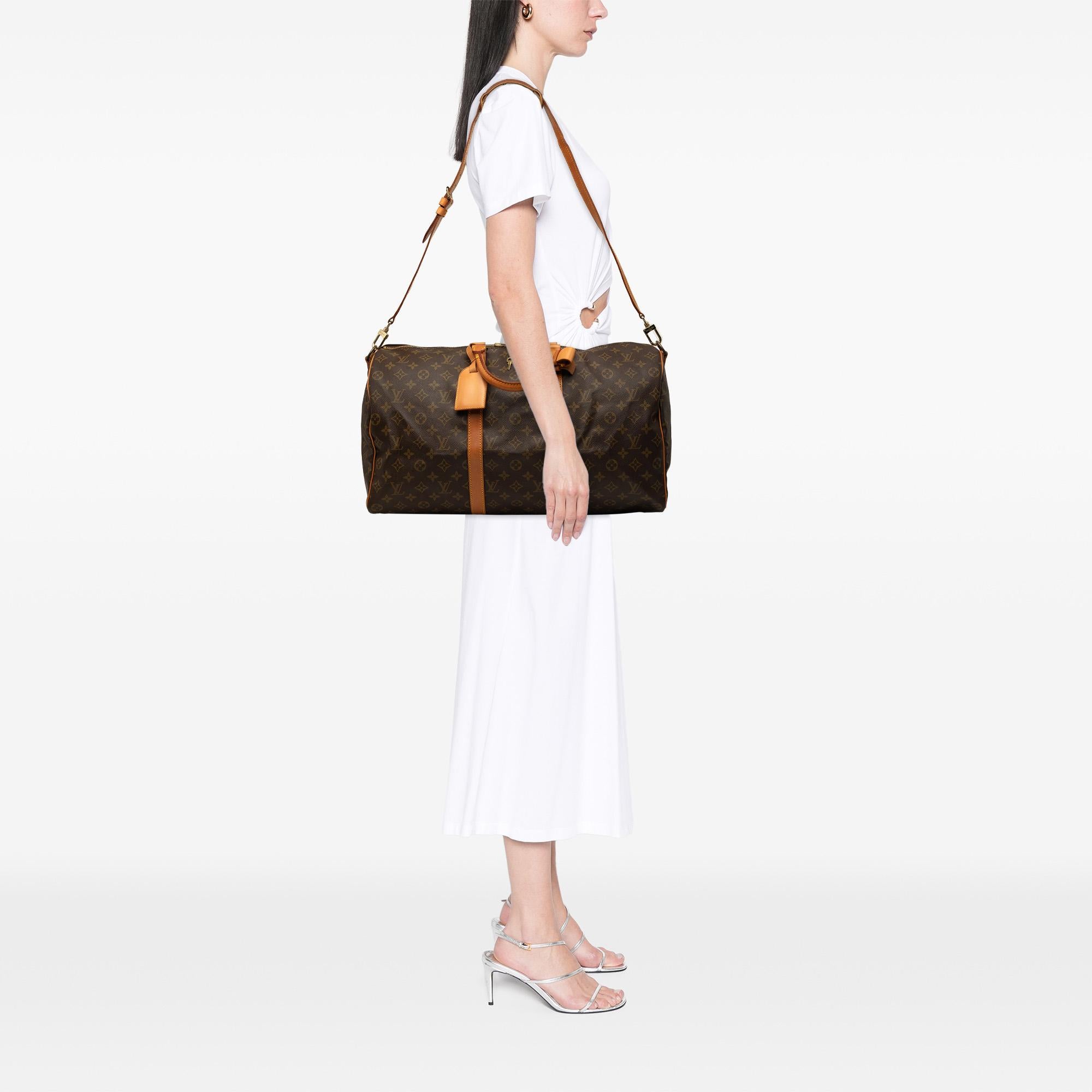 Louis Vuitton Monogram Keepall Bandouliere 50