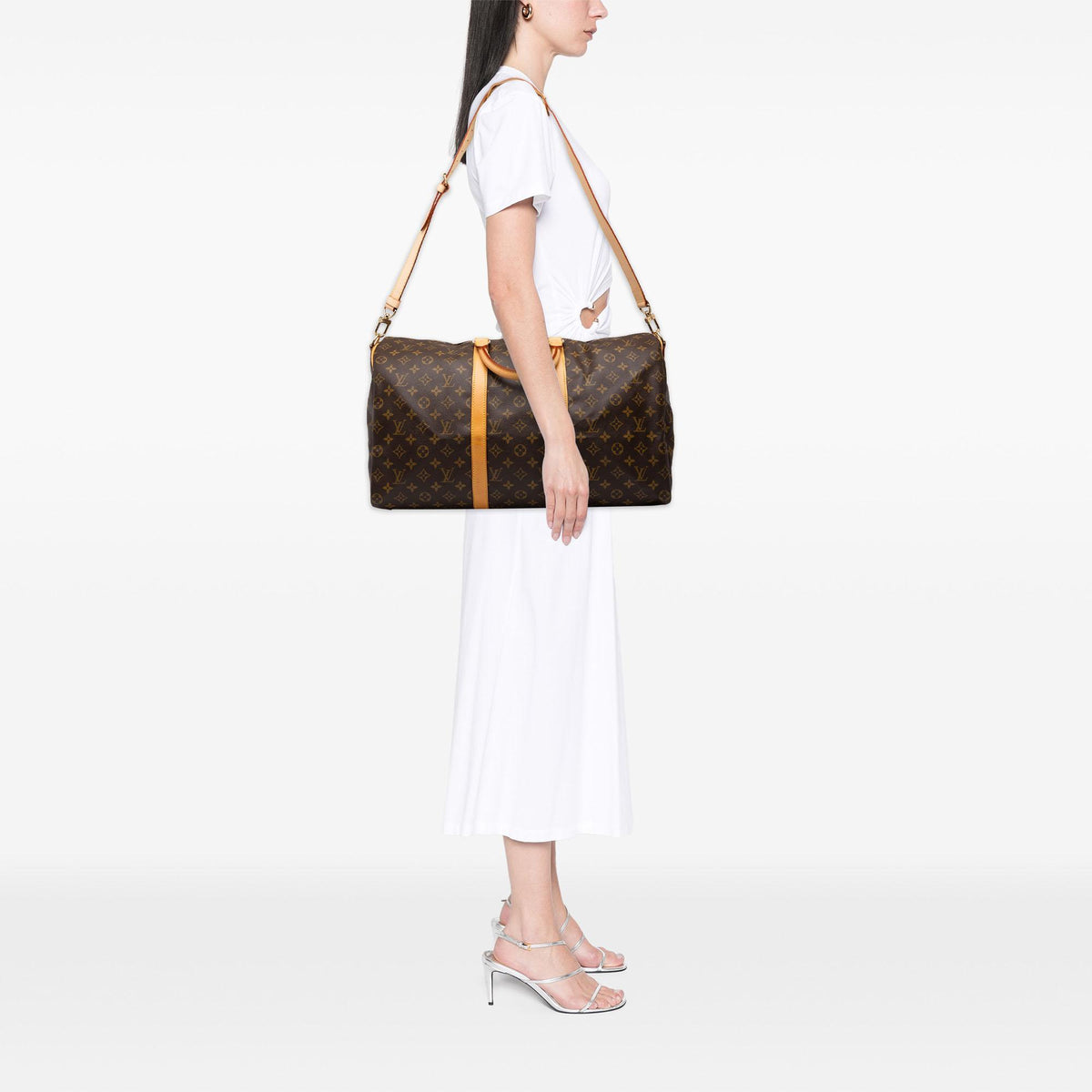 Louis Vuitton Monogram Keepall Bandouliere 50