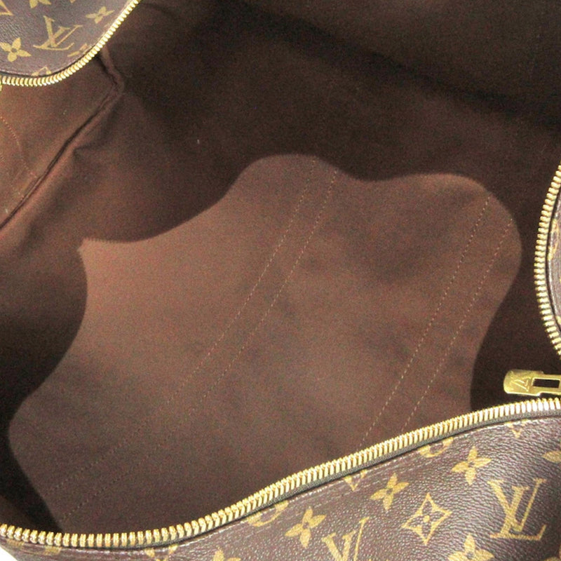 Louis Vuitton Monogram Keepall Bandouliere 55 (SHG-hTiAsJ)